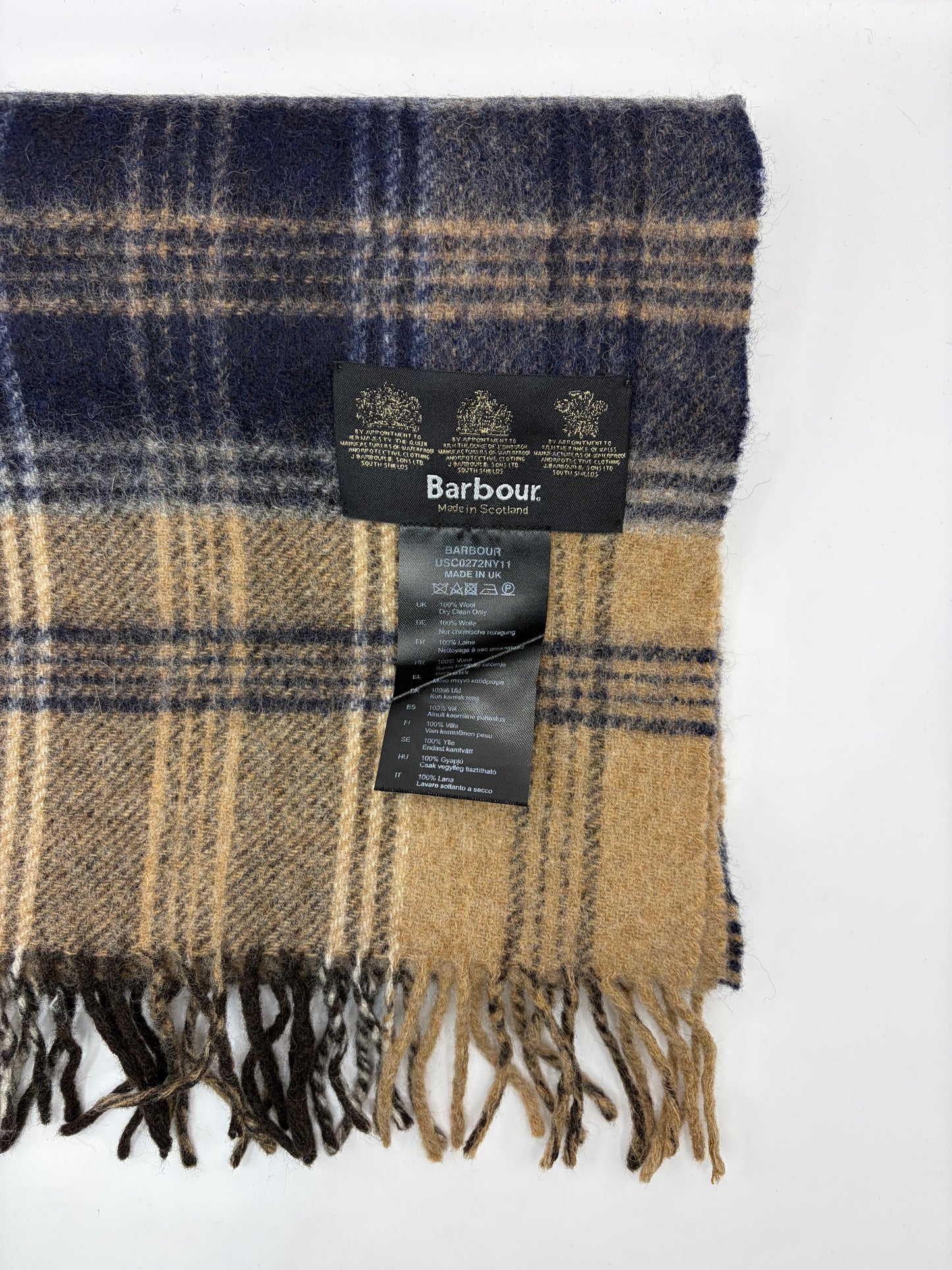 Sciarpa Barbour in lana - Shop In London