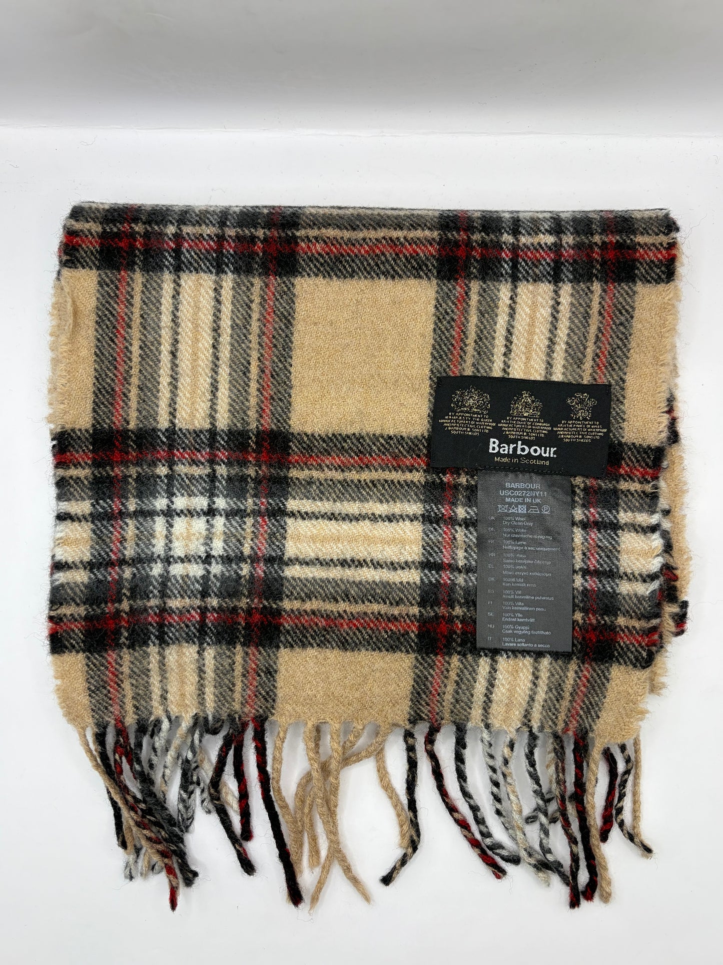 Sciarpa Barbour in lana - Shop In London