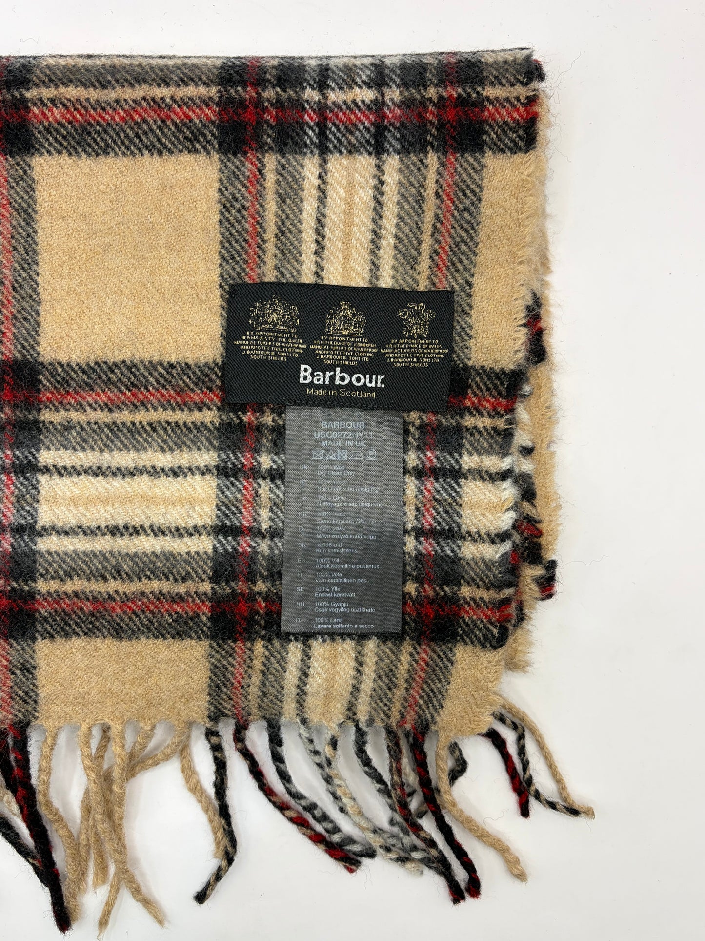 Sciarpa Barbour in lana - Shop In London