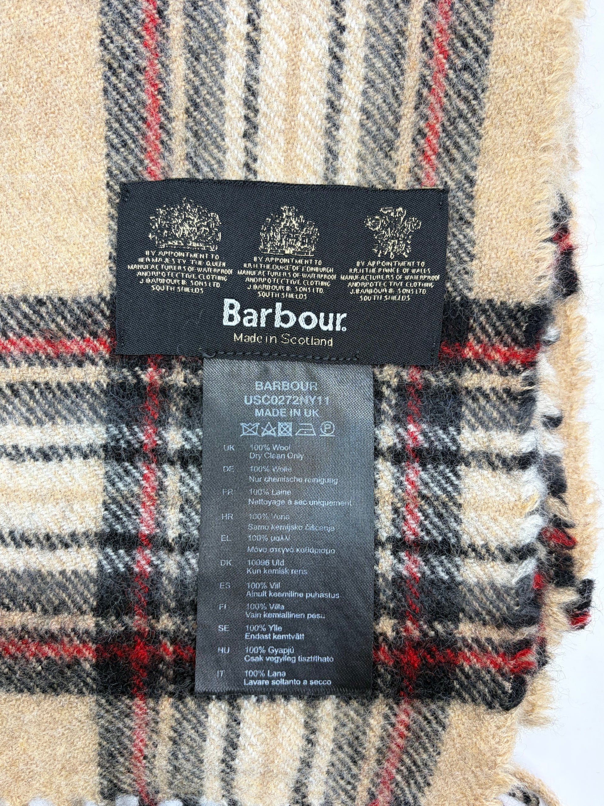 Sciarpa Barbour in lana - Shop In London