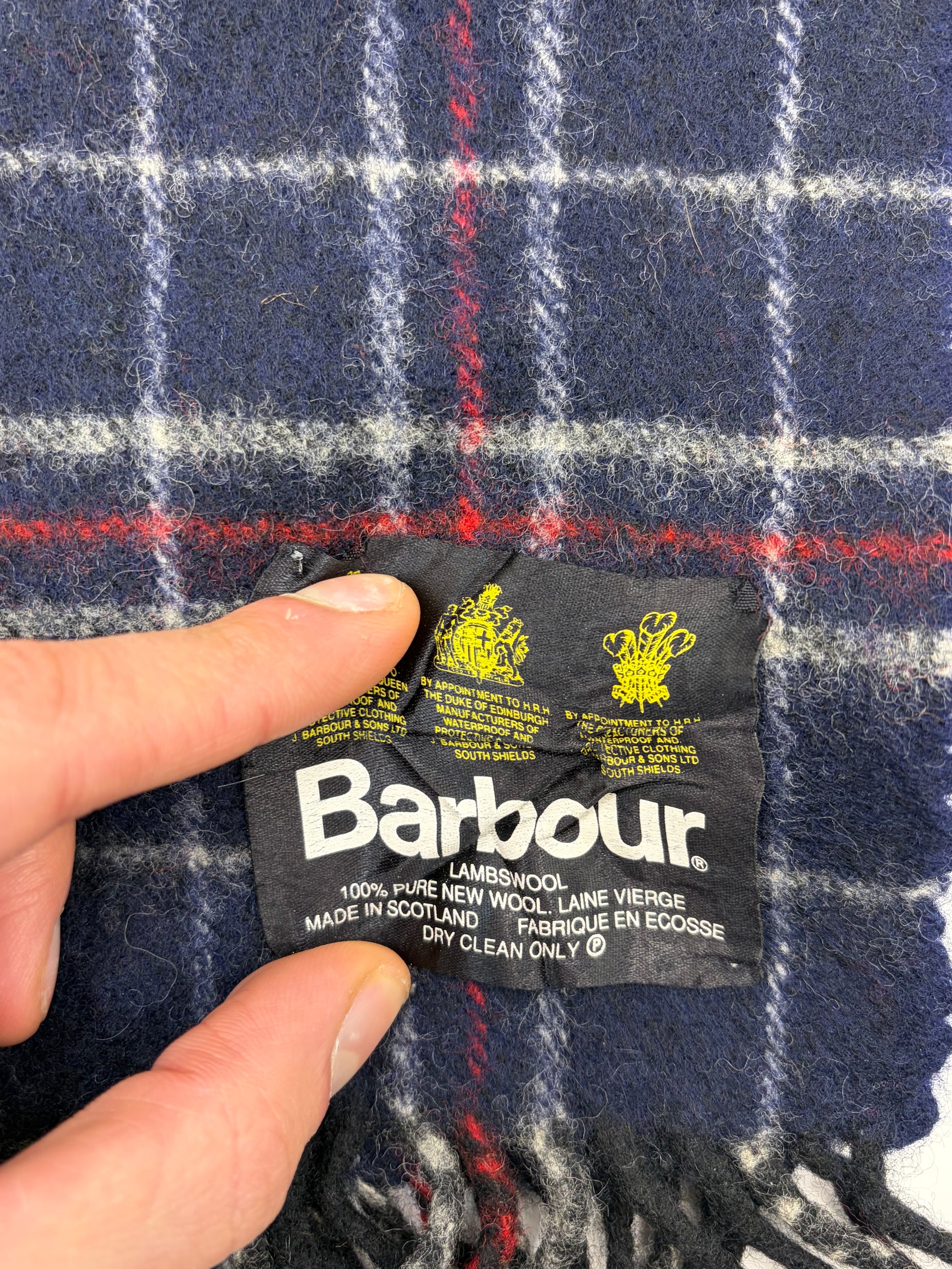 Sciarpa Barbour in lana - Shop In London