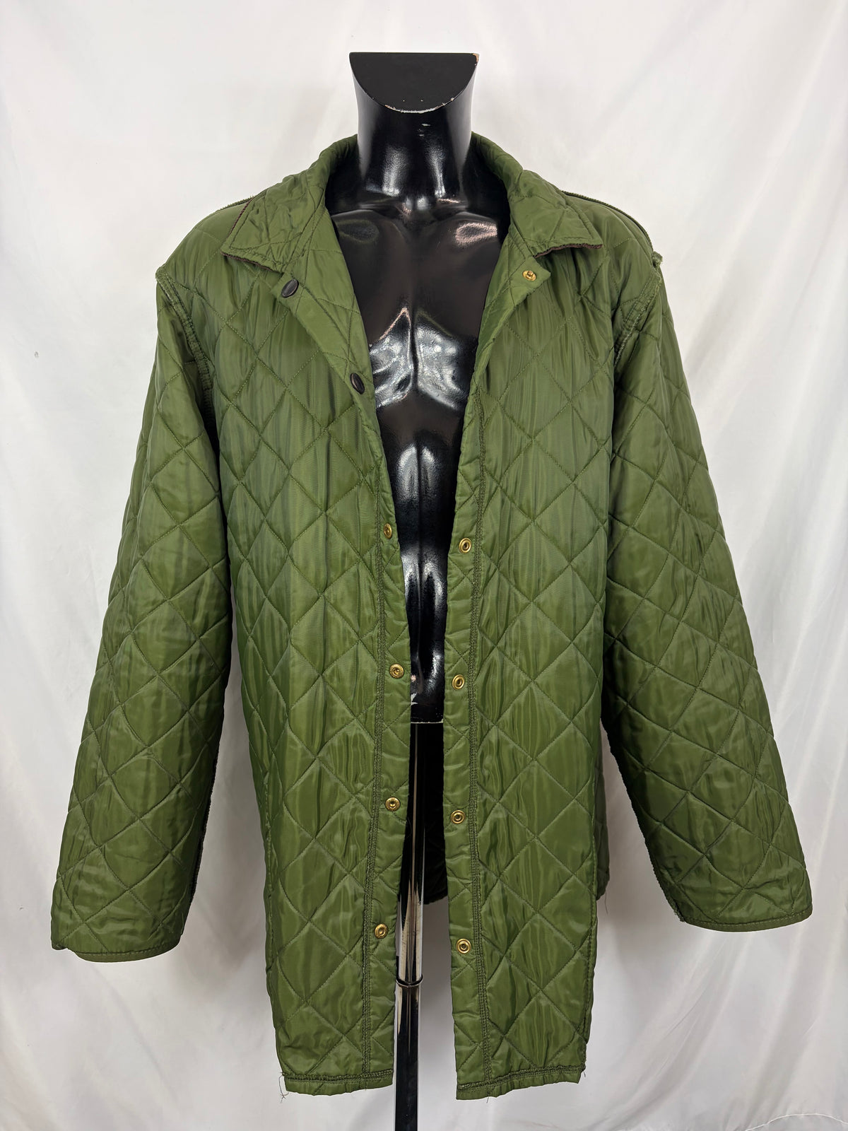 Giacca a vento Barbour verde Liddesdale XXlarge- Man Quilted Green Jacket Size XXlarge