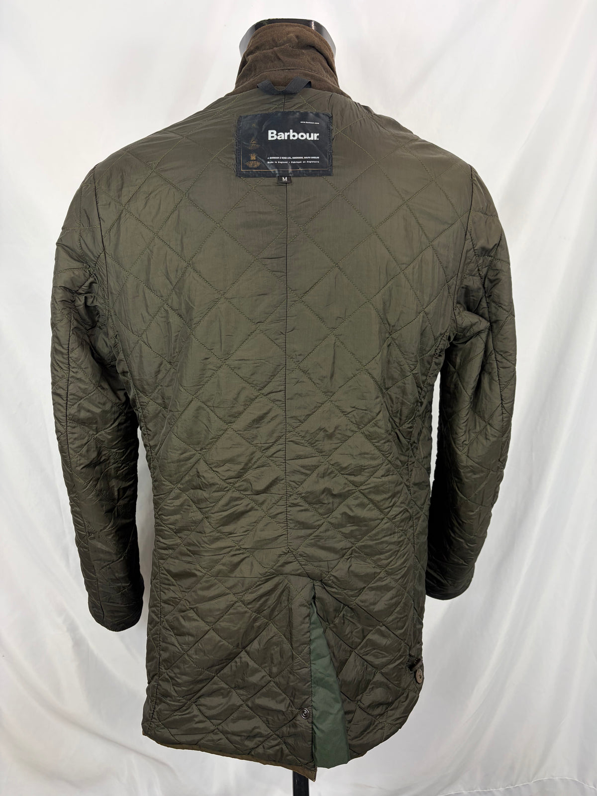 Giacca Barbour Blazer Uomo Verde oliva Medium - Man Olive waxed riding blazer Jacket Size M