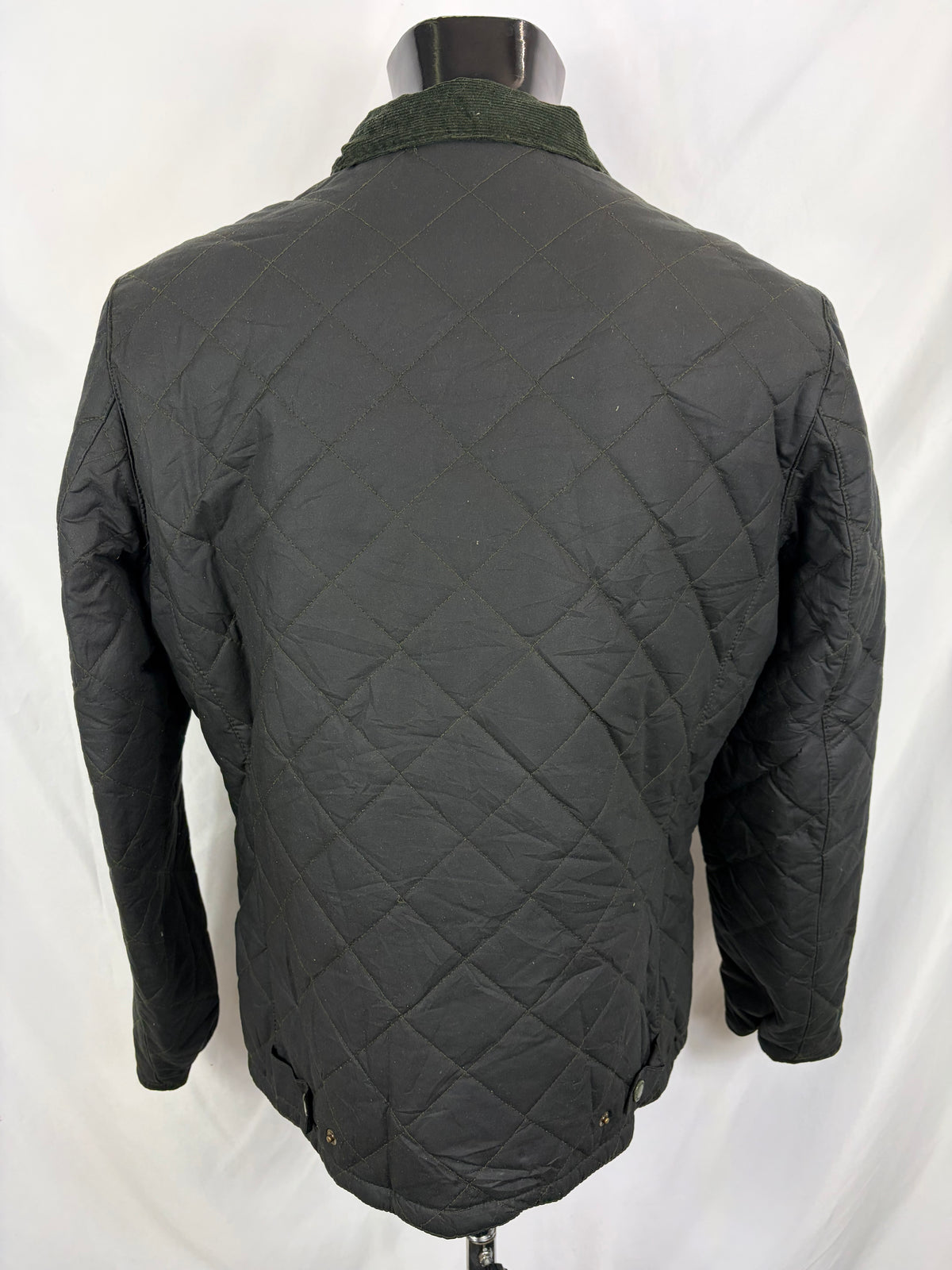 Giacca Barbour International Peel Verde Medium- Man International Wax green Jacket size M