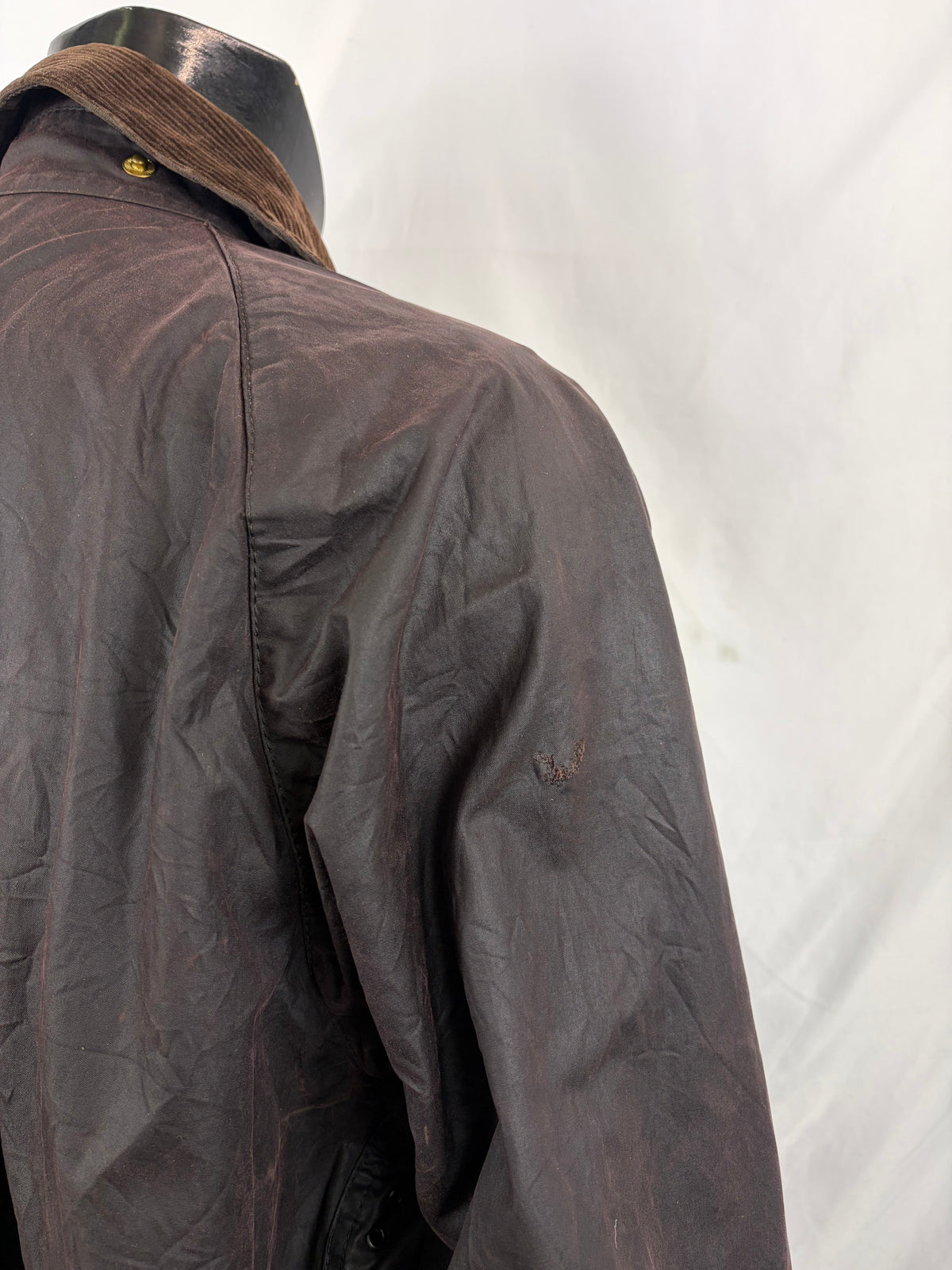 RARA Barbour Gamefair Marrone C44/112 cm Brown Wax Gamefair Jacket c44 size Xlarge