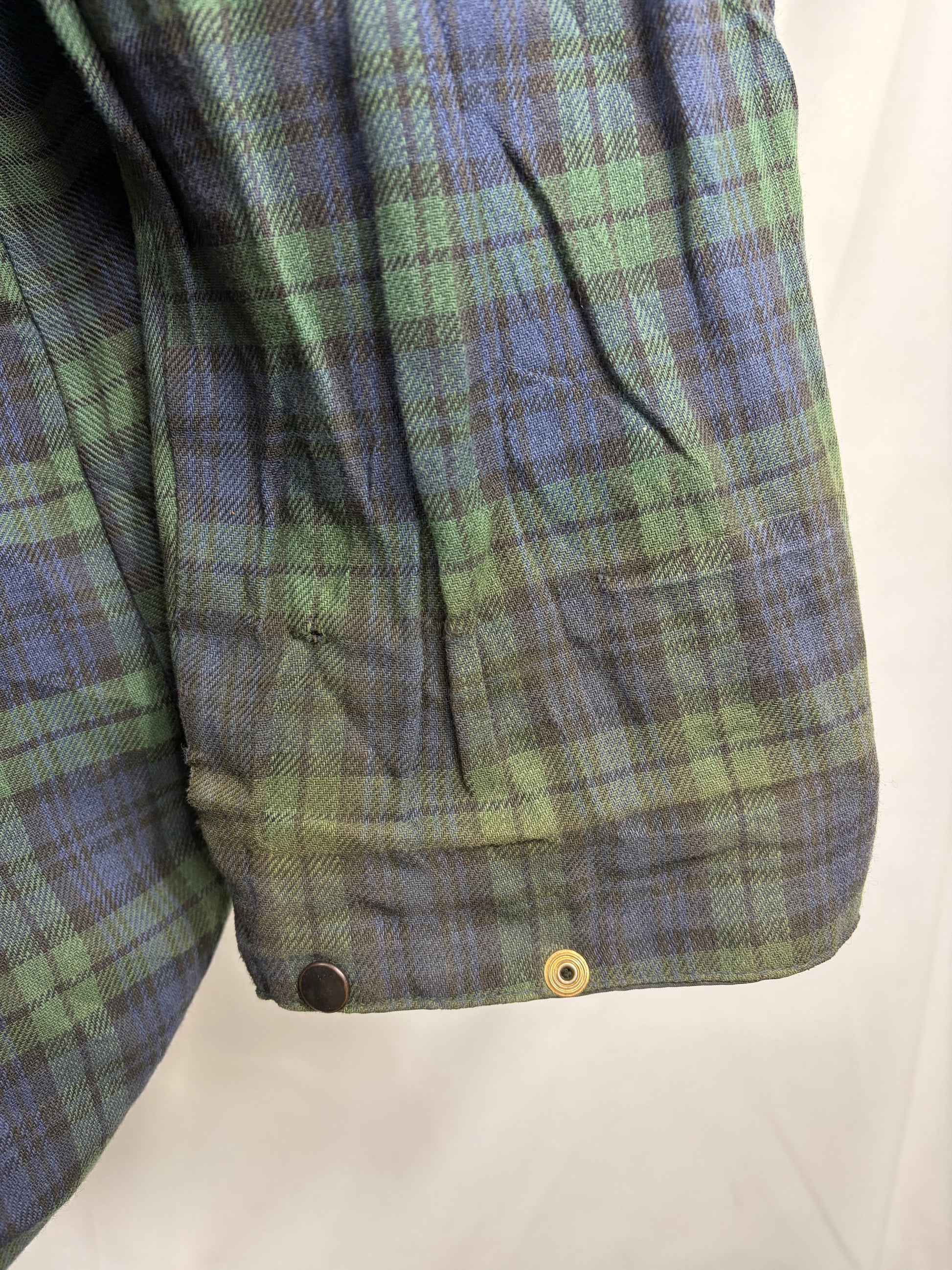 Barbour Classic Durham blu con cappuccio C48/122 cm Navy Hooded waxed durham Size XXL - Shop In London