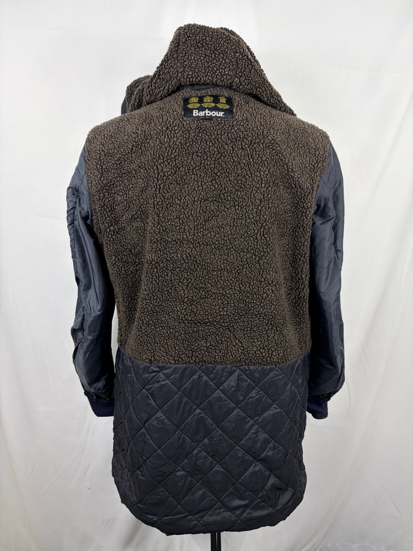 Parka Barbour uomo Blu Oakum cerato Medium - Navy Man Oakum wax jacket with hood size Medium - Shop In London