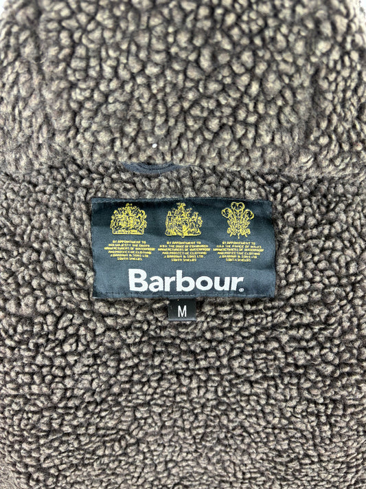 Parka Barbour uomo Blu Oakum cerato Medium - Navy Man Oakum wax jacket with hood size Medium - Shop In London