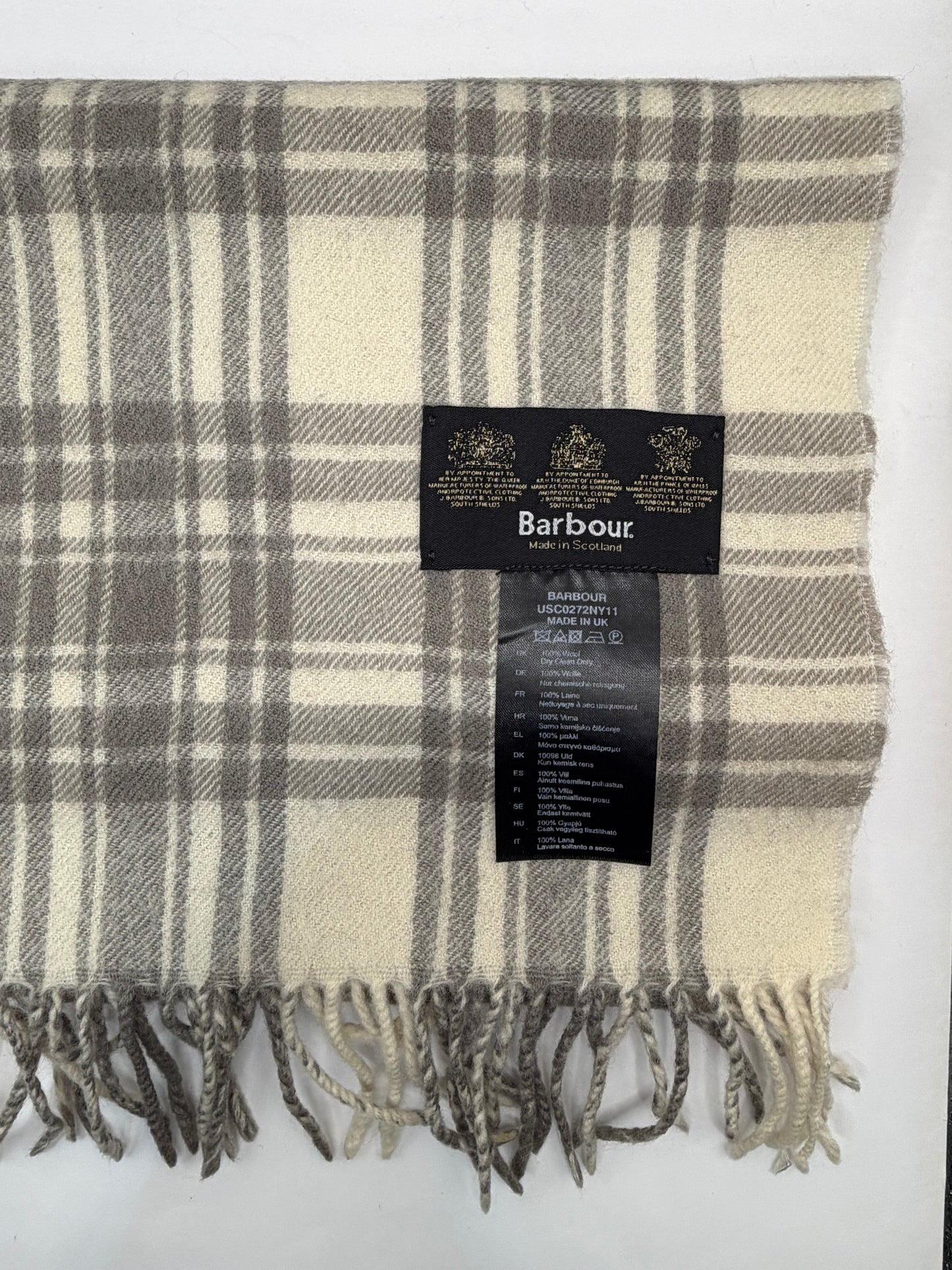 Sciarpa Barbour in lana - Shop In London