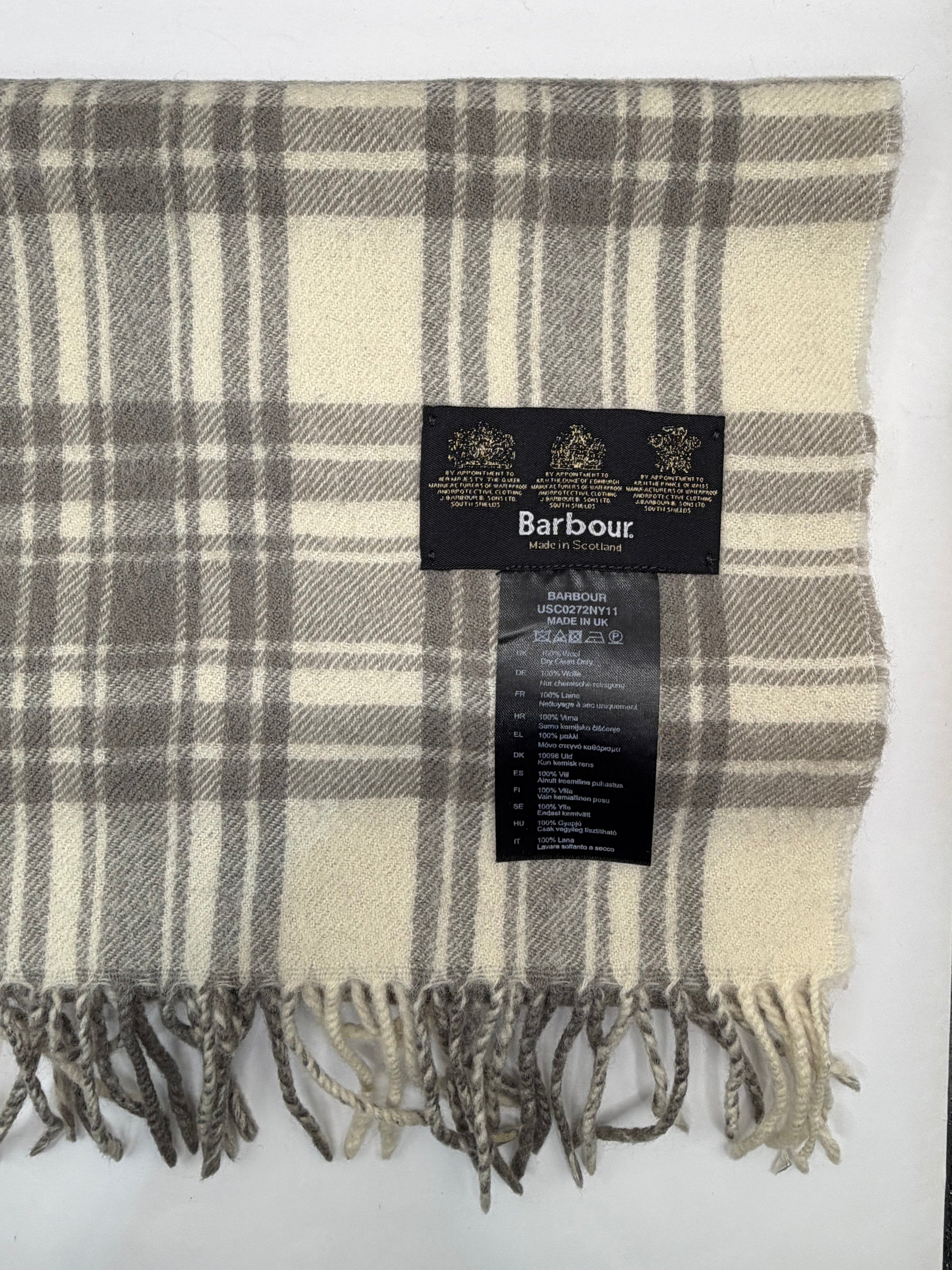Sciarpa Barbour in lana - Shop In London