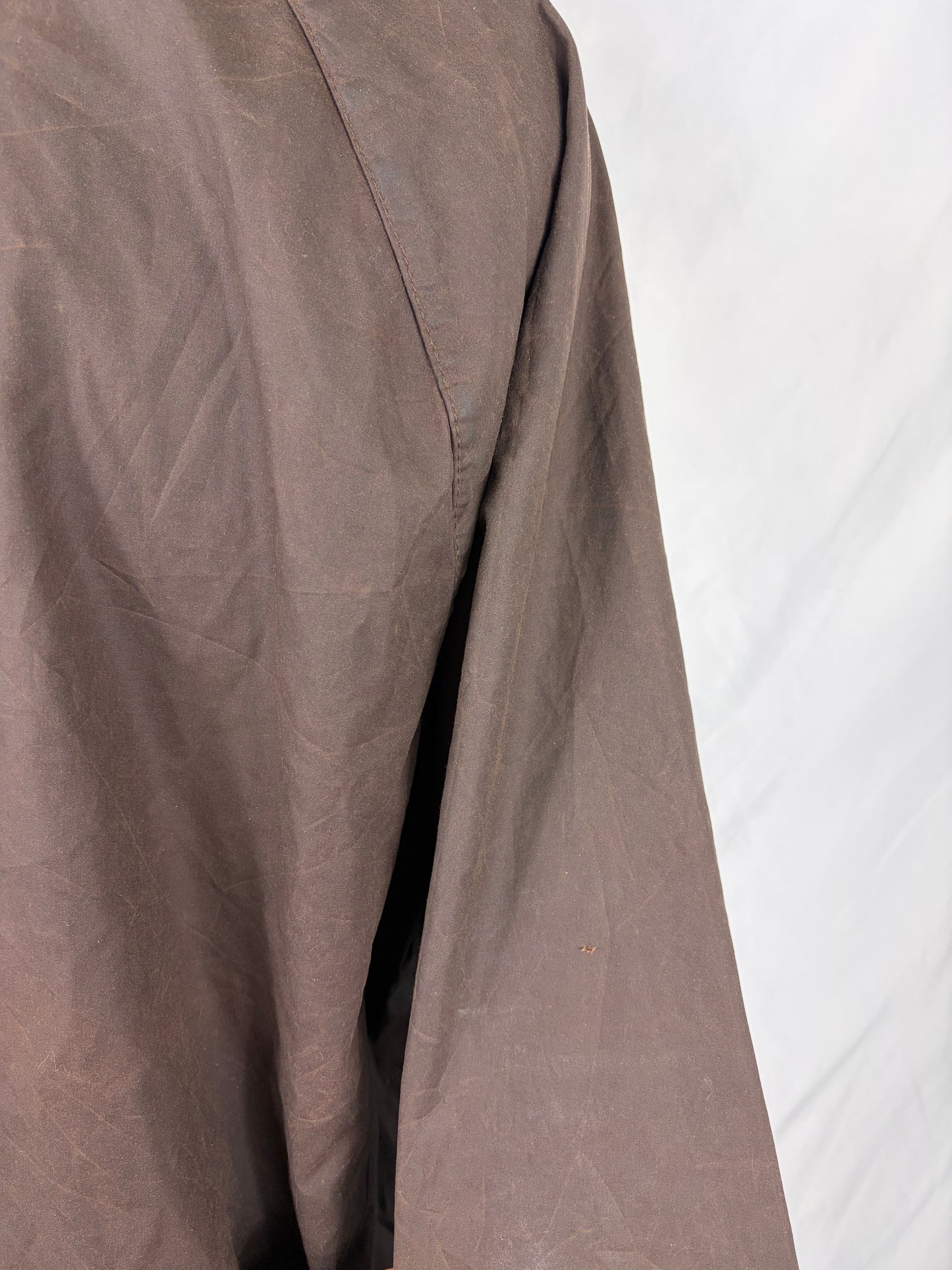 Barbour Giacca Beaufort recente marrone C50/127cm Brown Wax Beaufort jacket Size XXL
