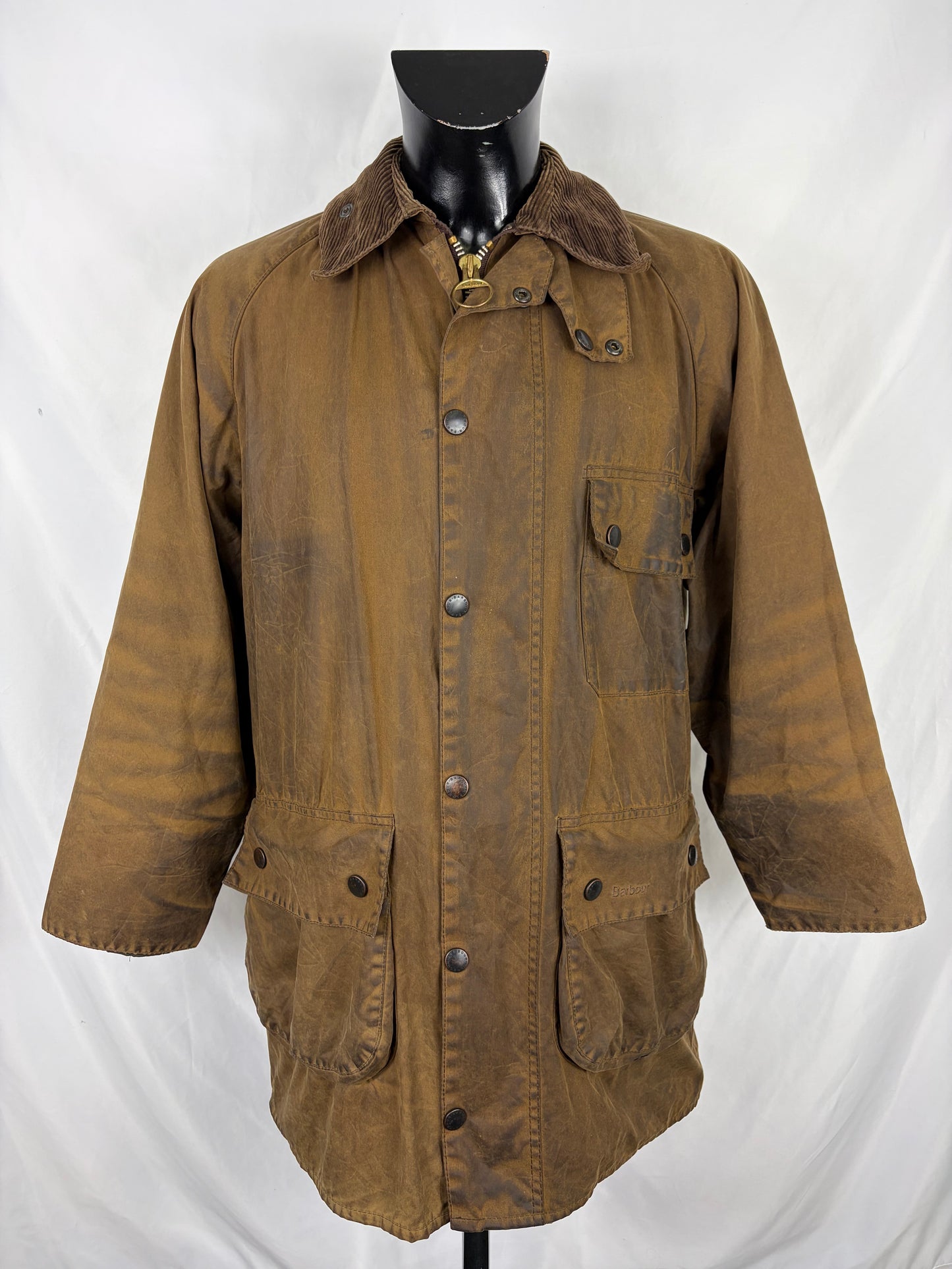 Barbour Classic Solway verde oliva Cerato C38/97 cm Medium- Man Wax Classic Solway Olive jacket SIze Medium