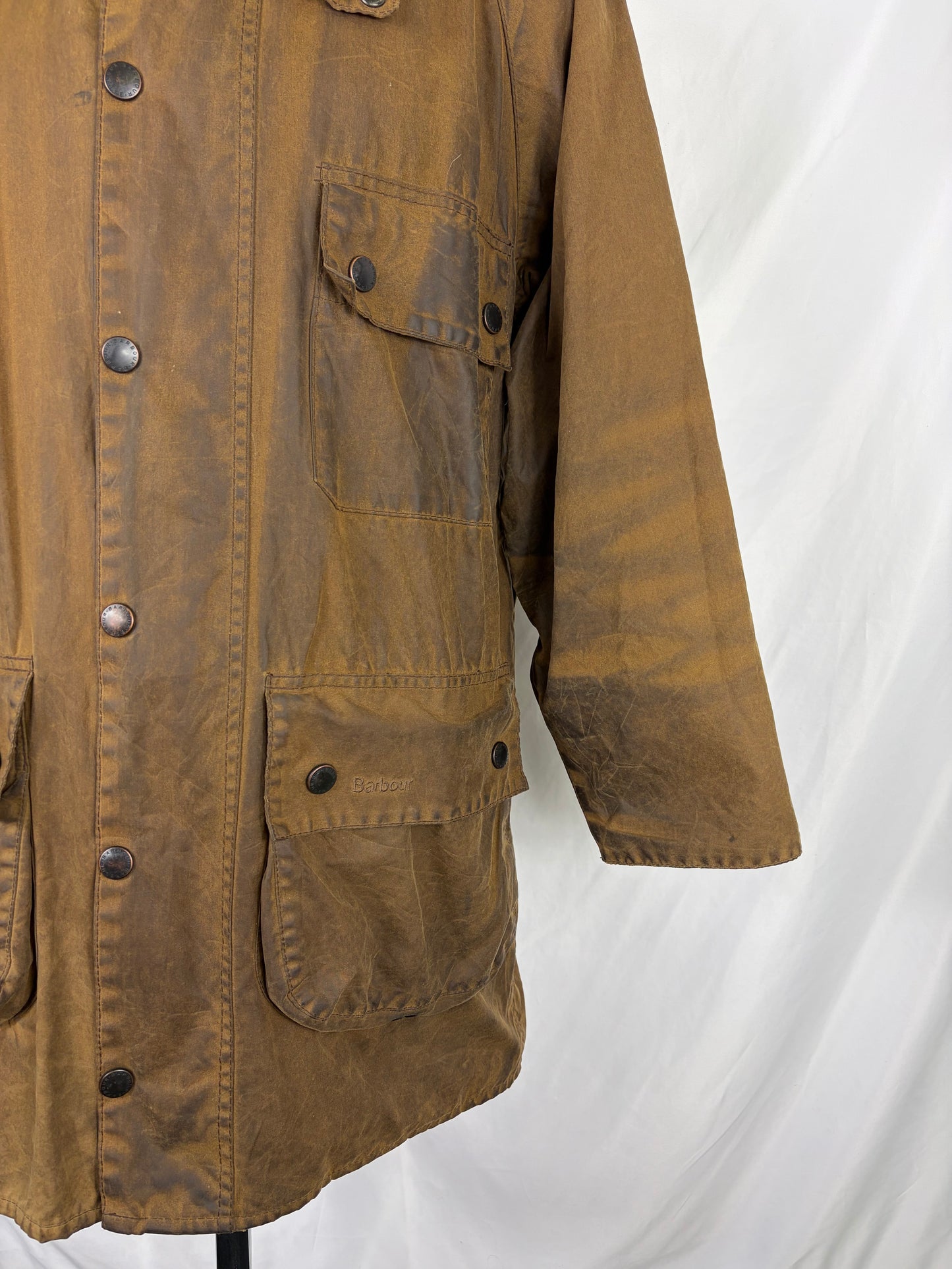 Barbour Classic Solway verde oliva Cerato C38/97 cm Medium- Man Wax Classic Solway Olive jacket SIze Medium