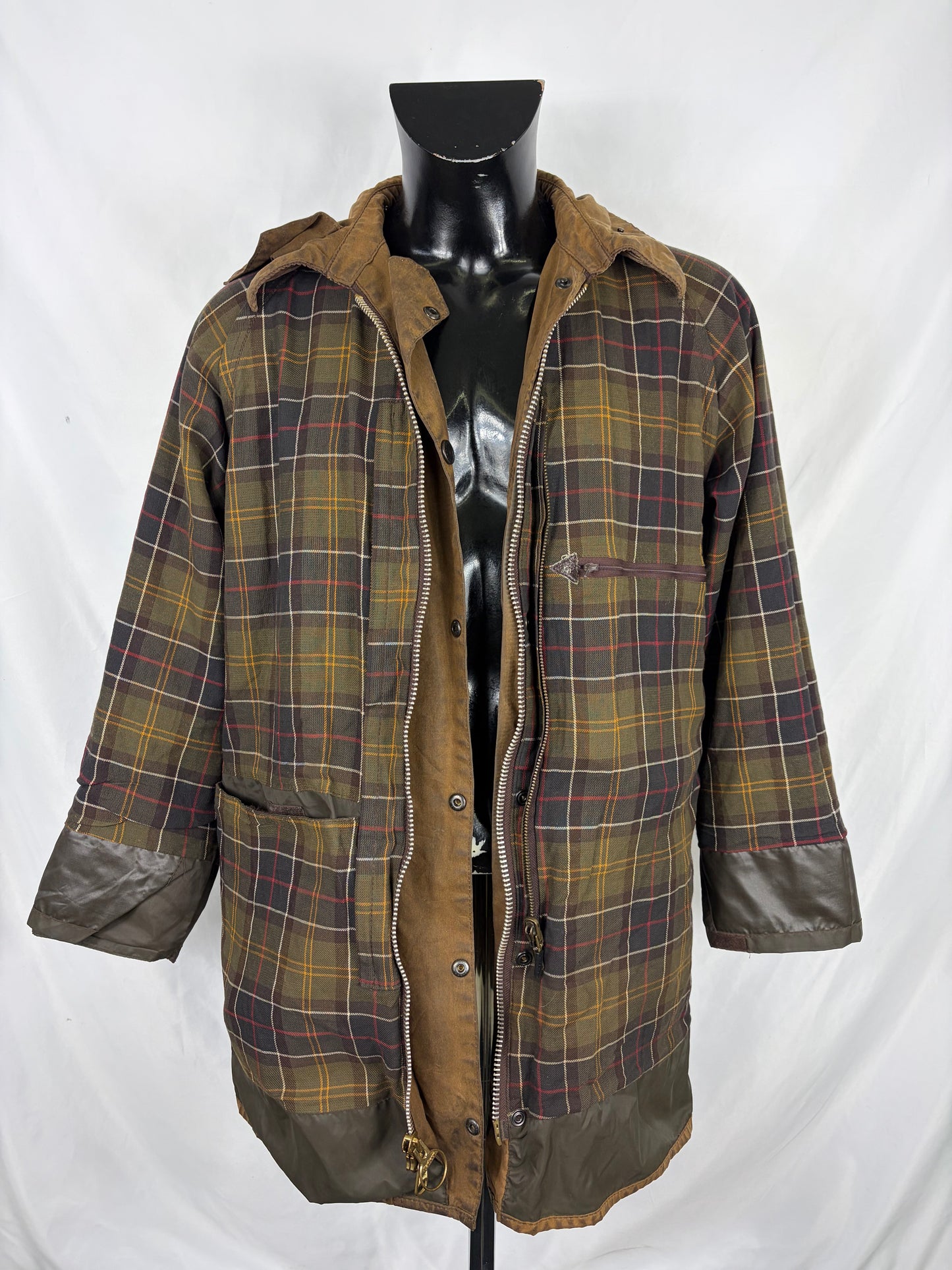 Barbour Classic Solway verde oliva Cerato C38/97 cm Medium- Man Wax Classic Solway Olive jacket SIze Medium