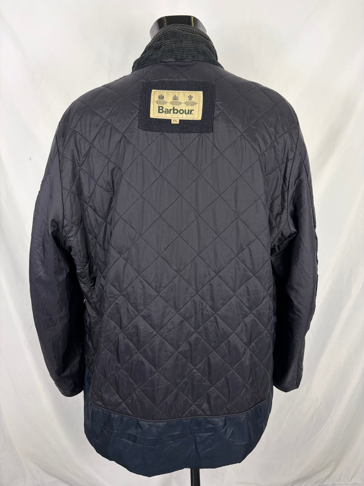 Barbour Giacca uomo blu Hereford cerato XXL - Man wax Hereford Navy Jacket size XXL - Shop In London