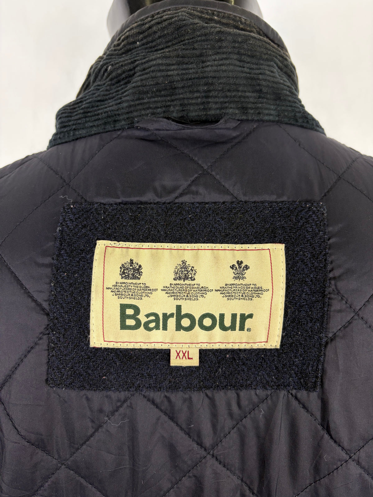 Barbour Giacca uomo blu Hereford cerato XXL - Man wax Hereford Navy Jacket size XXL - Shop In London