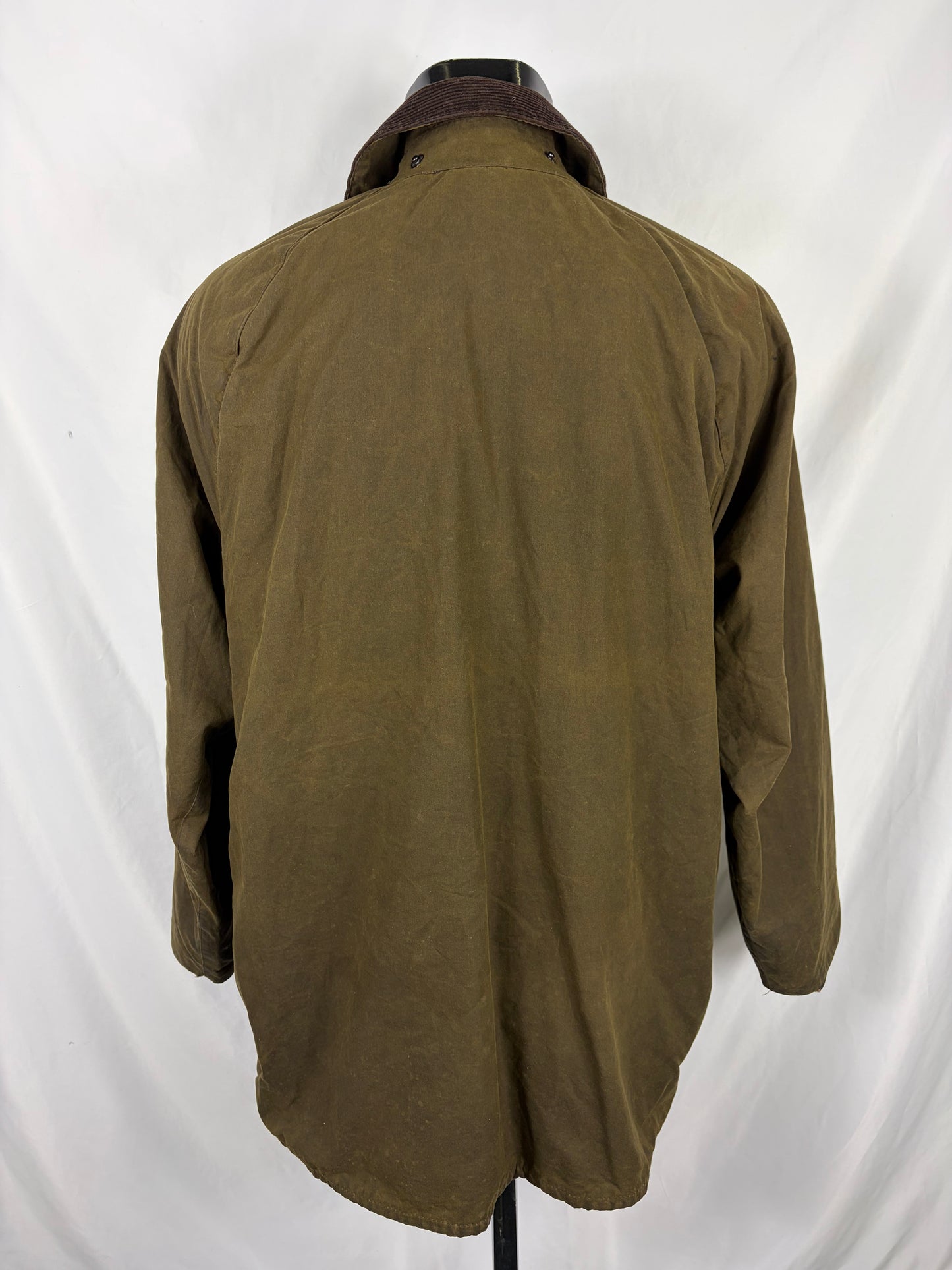 Barbour Giacca Beaufort recente verde C42/107 cm - Olive Beaufort Waxed jacket size large