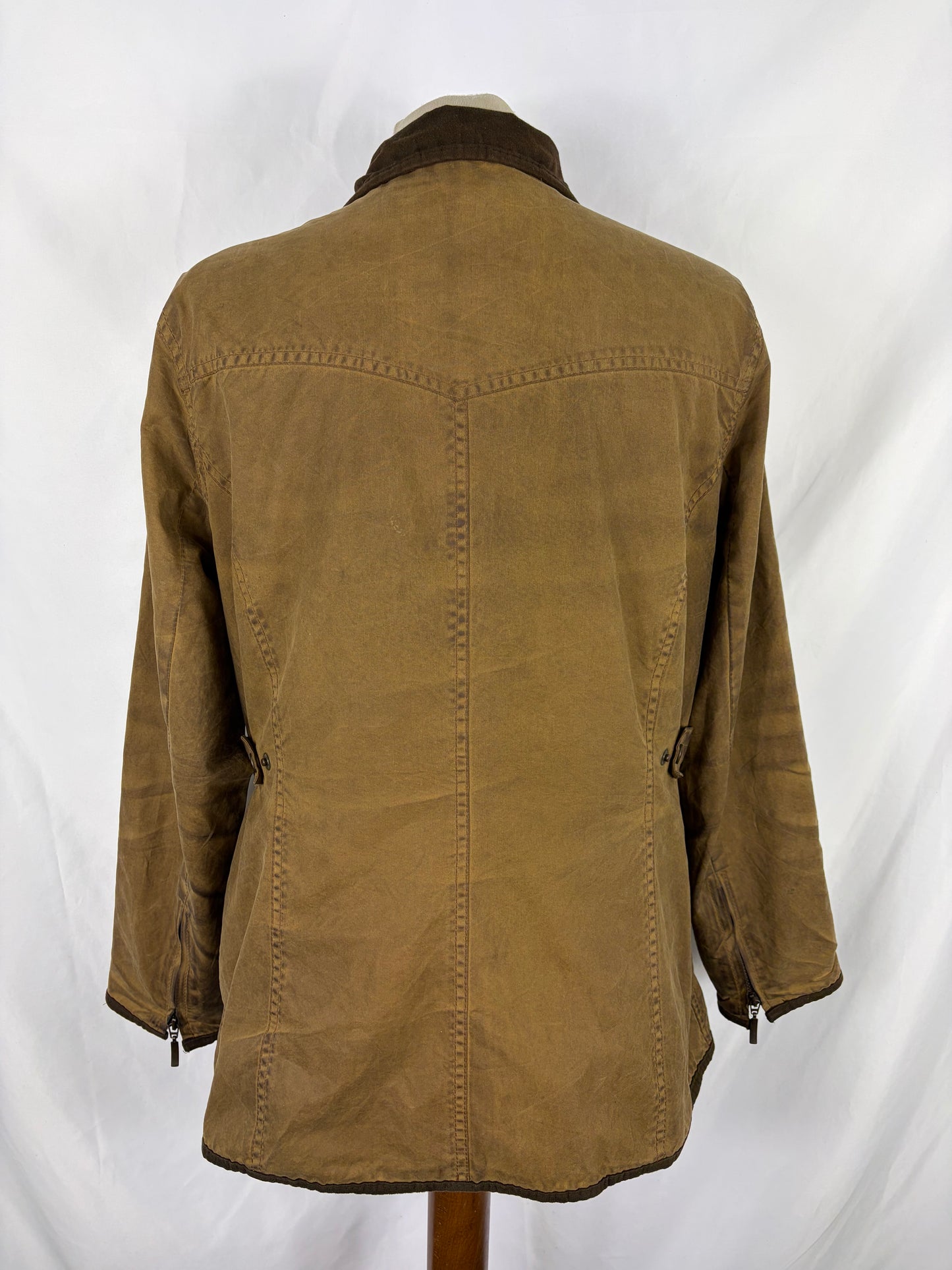 Giacca Barbour donna beige utility UK14 tg.42/44 - Beige Lady Waxed Utility Jacket size UK14