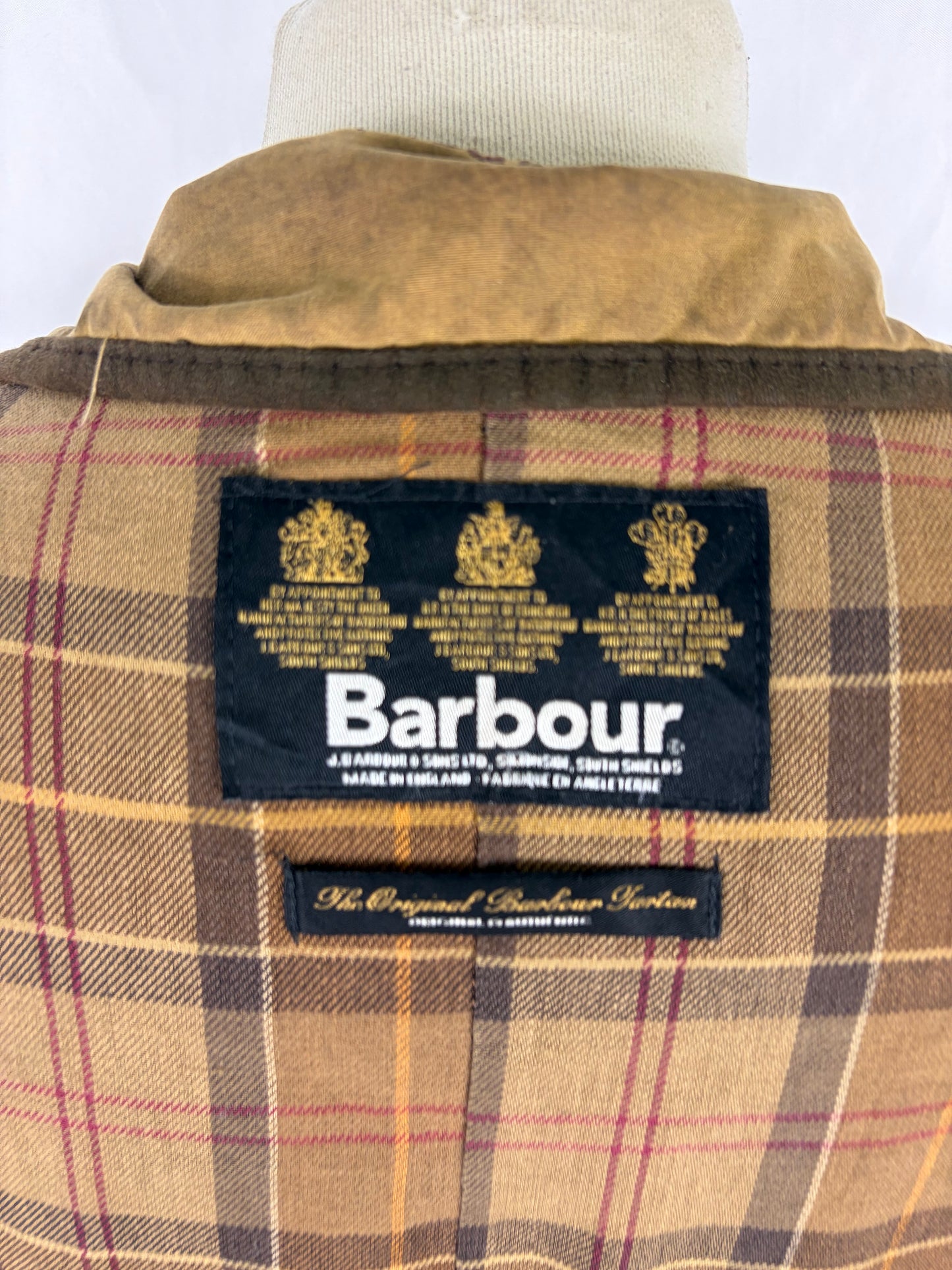 Giacca Barbour donna beige utility UK14 tg.42/44 - Beige Lady Waxed Utility Jacket size UK14