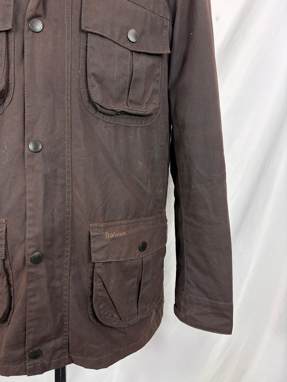 Barbour Giacca Uomo Corbridge Marrone XLarge Man Brown Waxed Corbridge Jacket Size XLarge