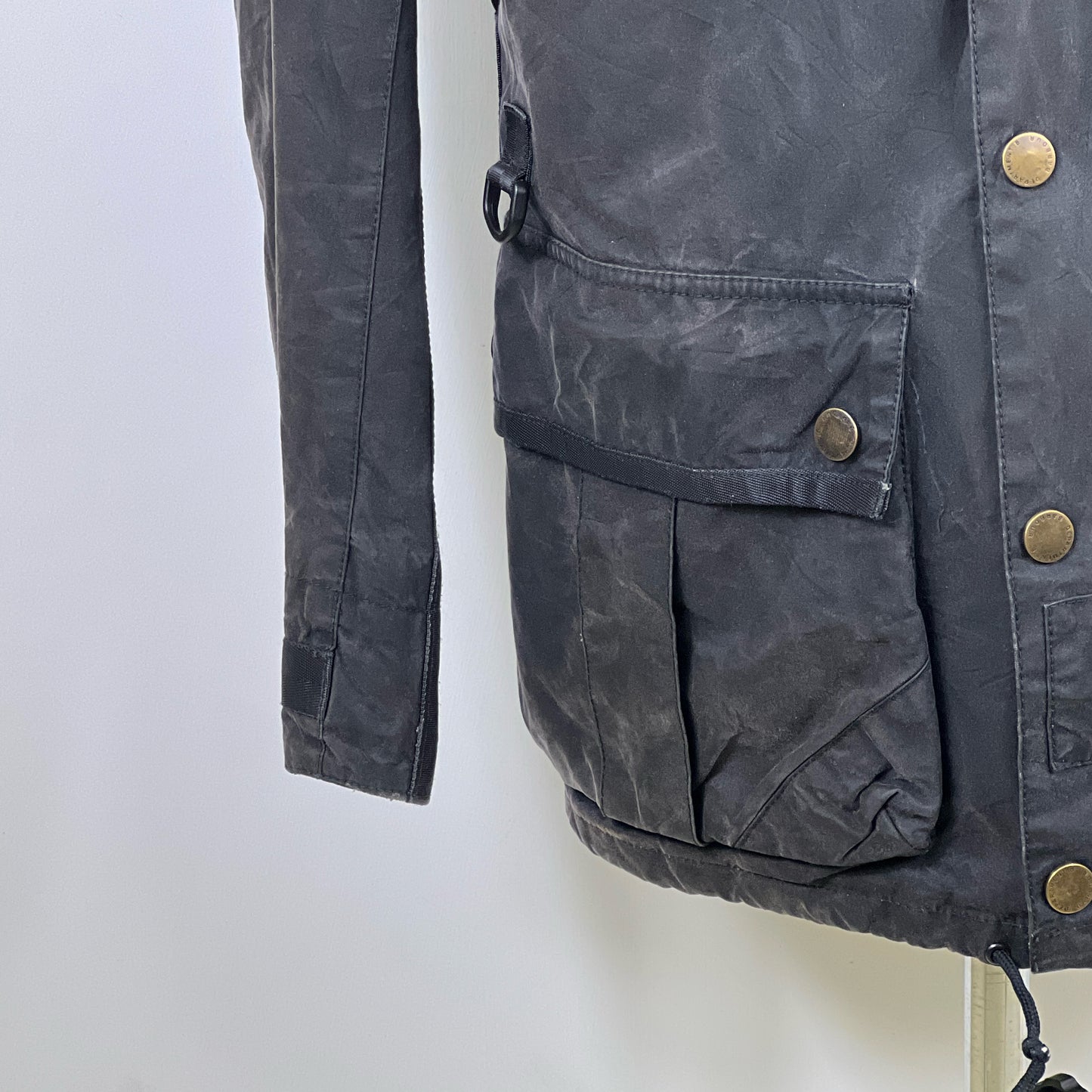 Giacca Barbour Dept B nera Sonar wax jacket Large-Black Dept B Sonar waxed jacket size L