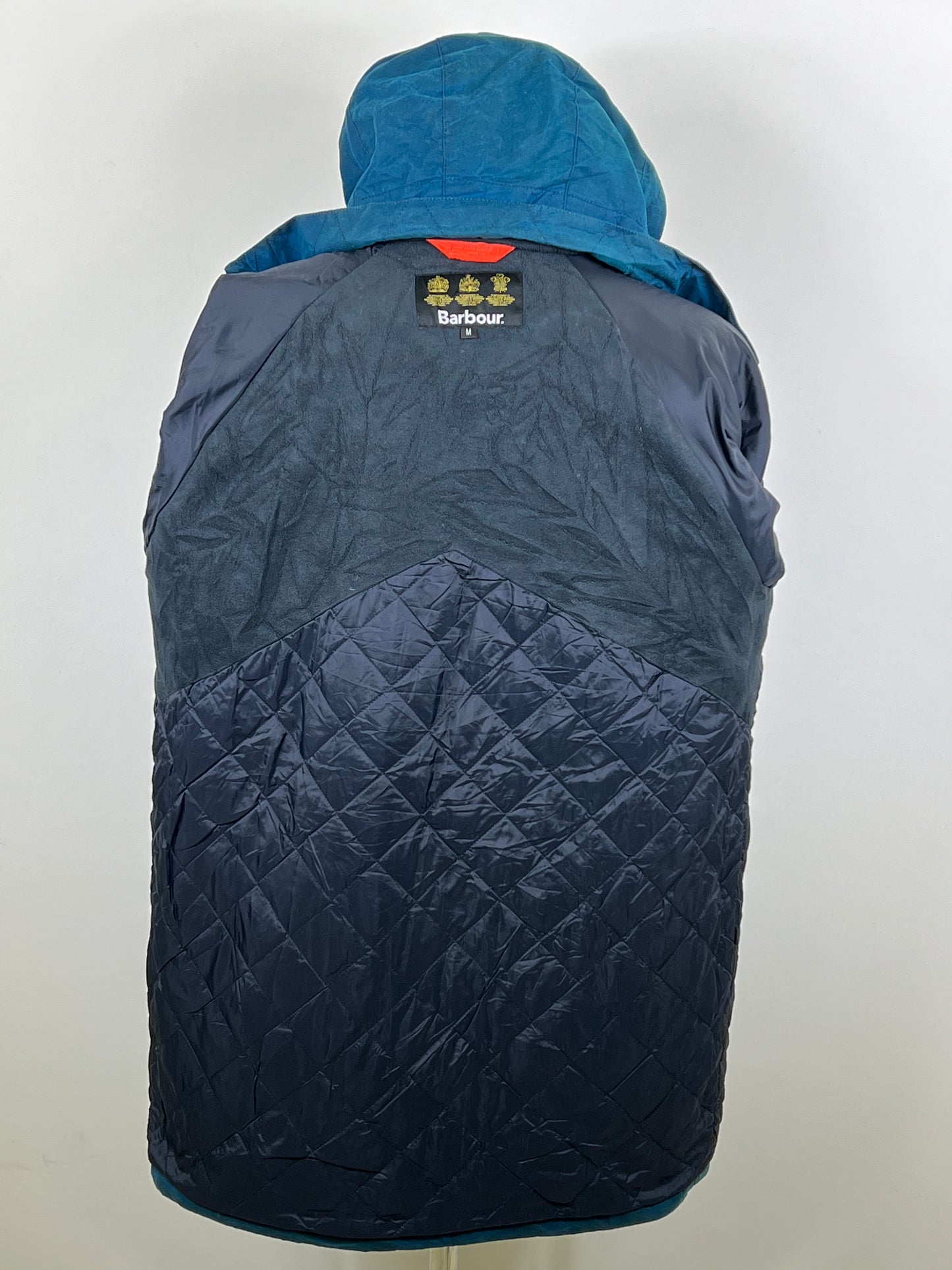 Parka da Uomo Barbour Blu Medium - Man Barbour Fenton Wax Jacket size Medium