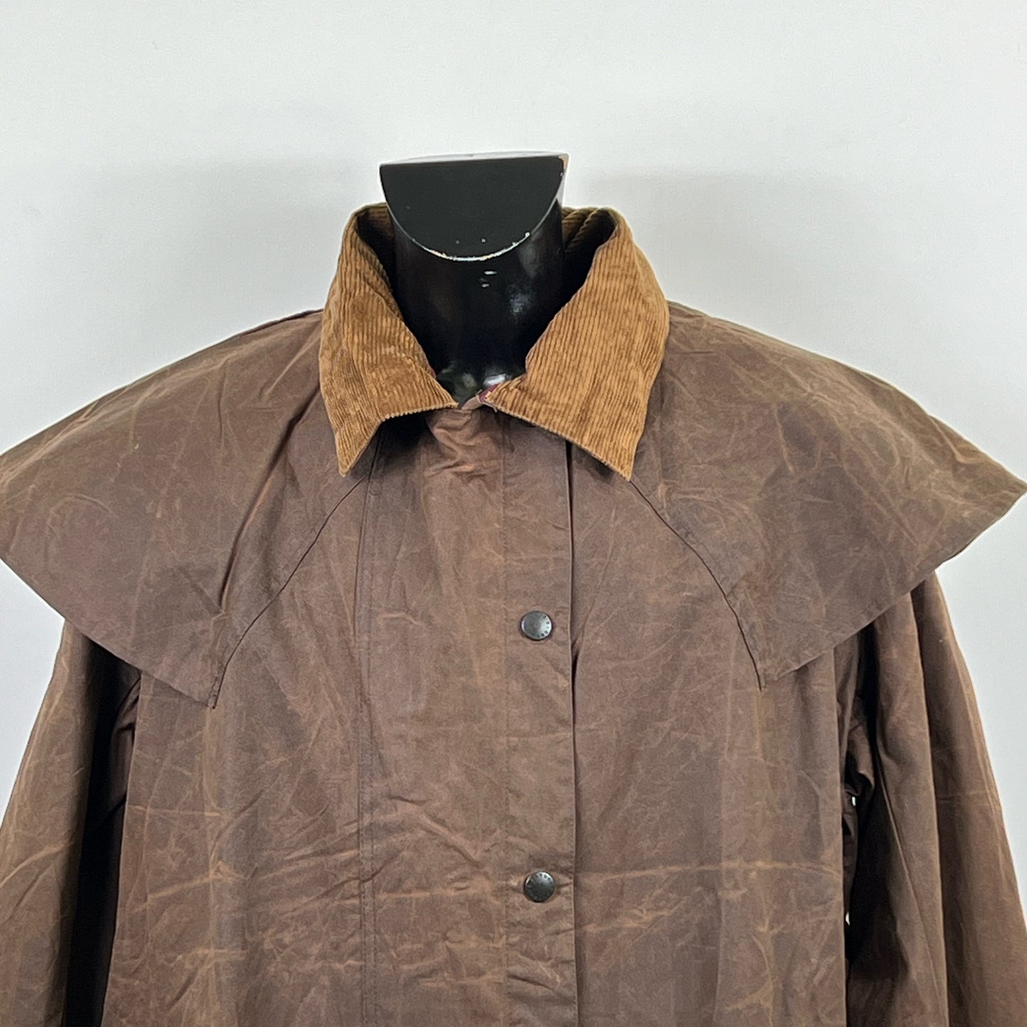 RARO Cappotto Barbour Backhouse lungo marrone C46/117 cm XLarge Man Brown wax Long Coat Size XL