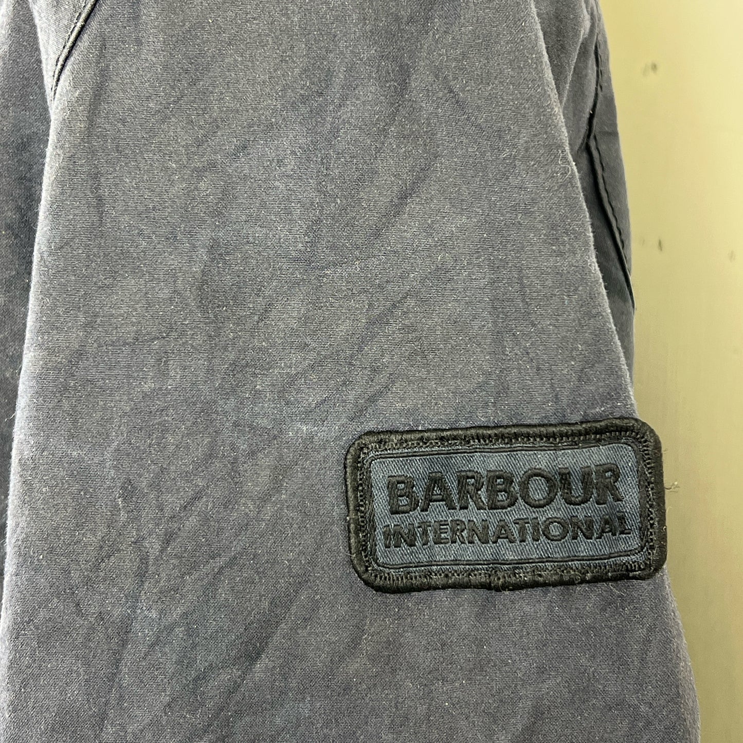 Giacca Barbour International Uomo Duke Blu Large - Man Navy Duke wax Jacket Size L