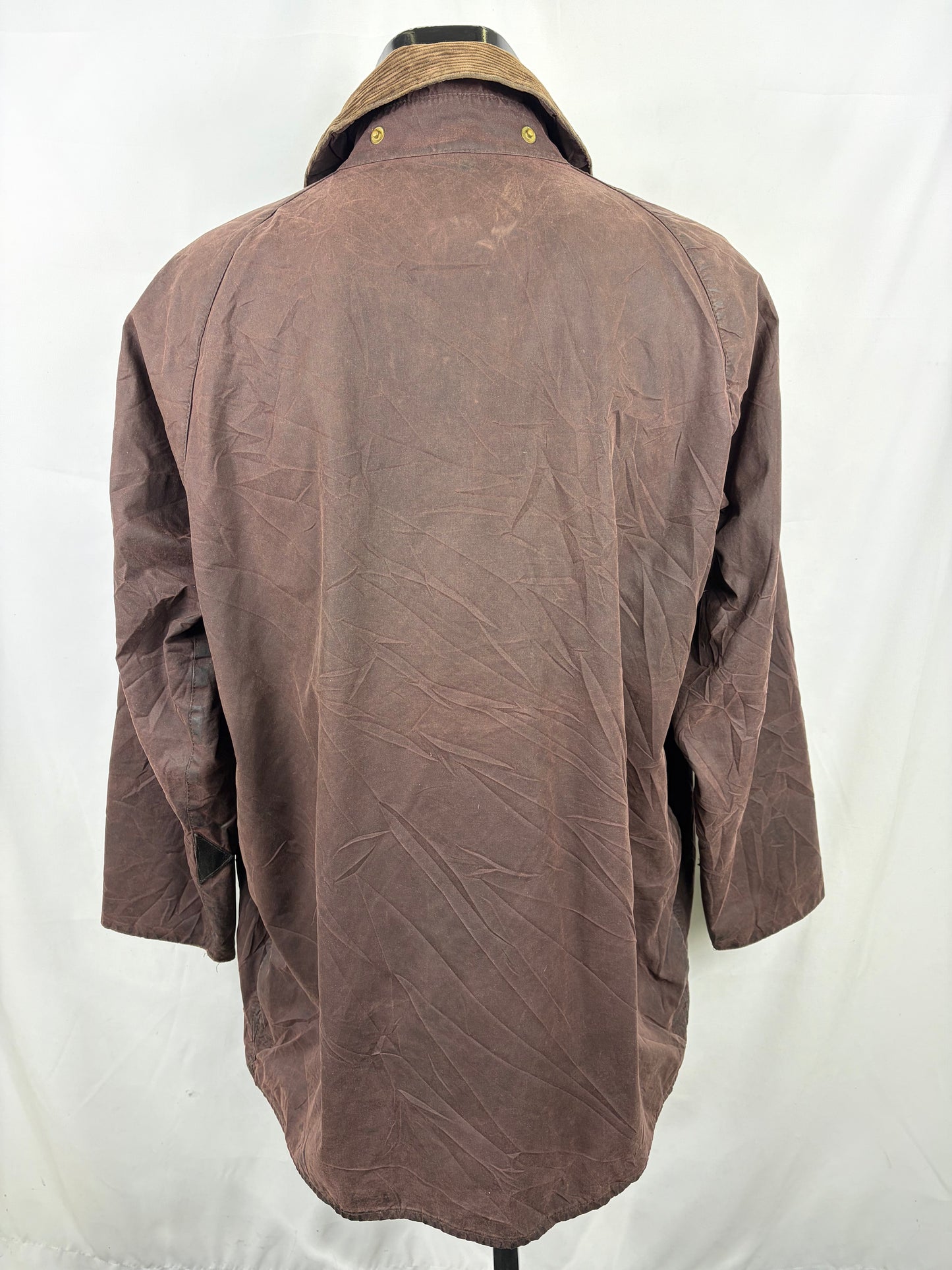 Barbour Giacca Beaufort vintage marrone C46/117cm - Brown Beaufort Waxed jacket size XL - Shop In London