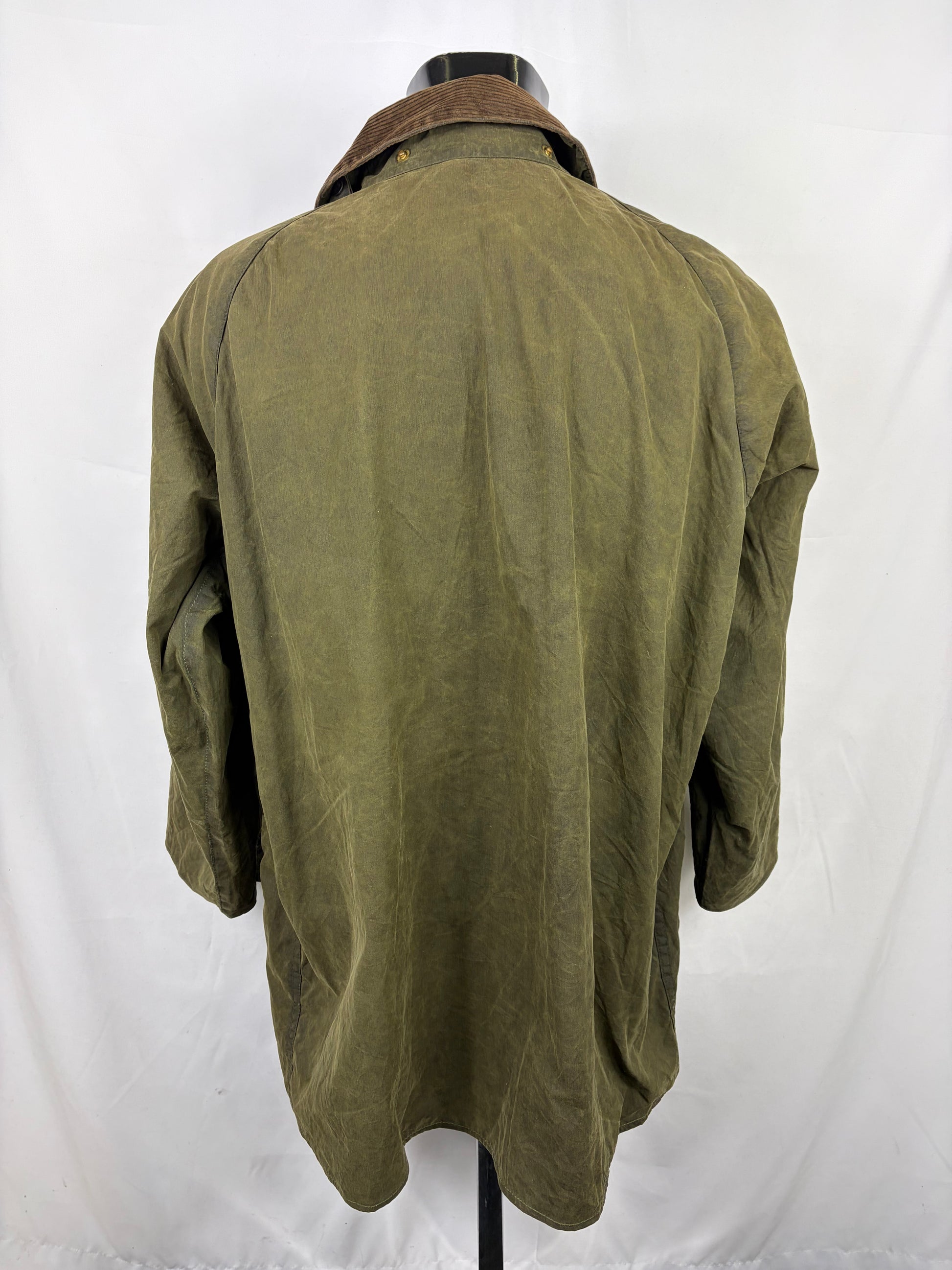 Barbour Gamefair Verde cerato C44/112 cm Man Vintage Green Wax Gamefair Jacket c44 L/XL - Shop In London