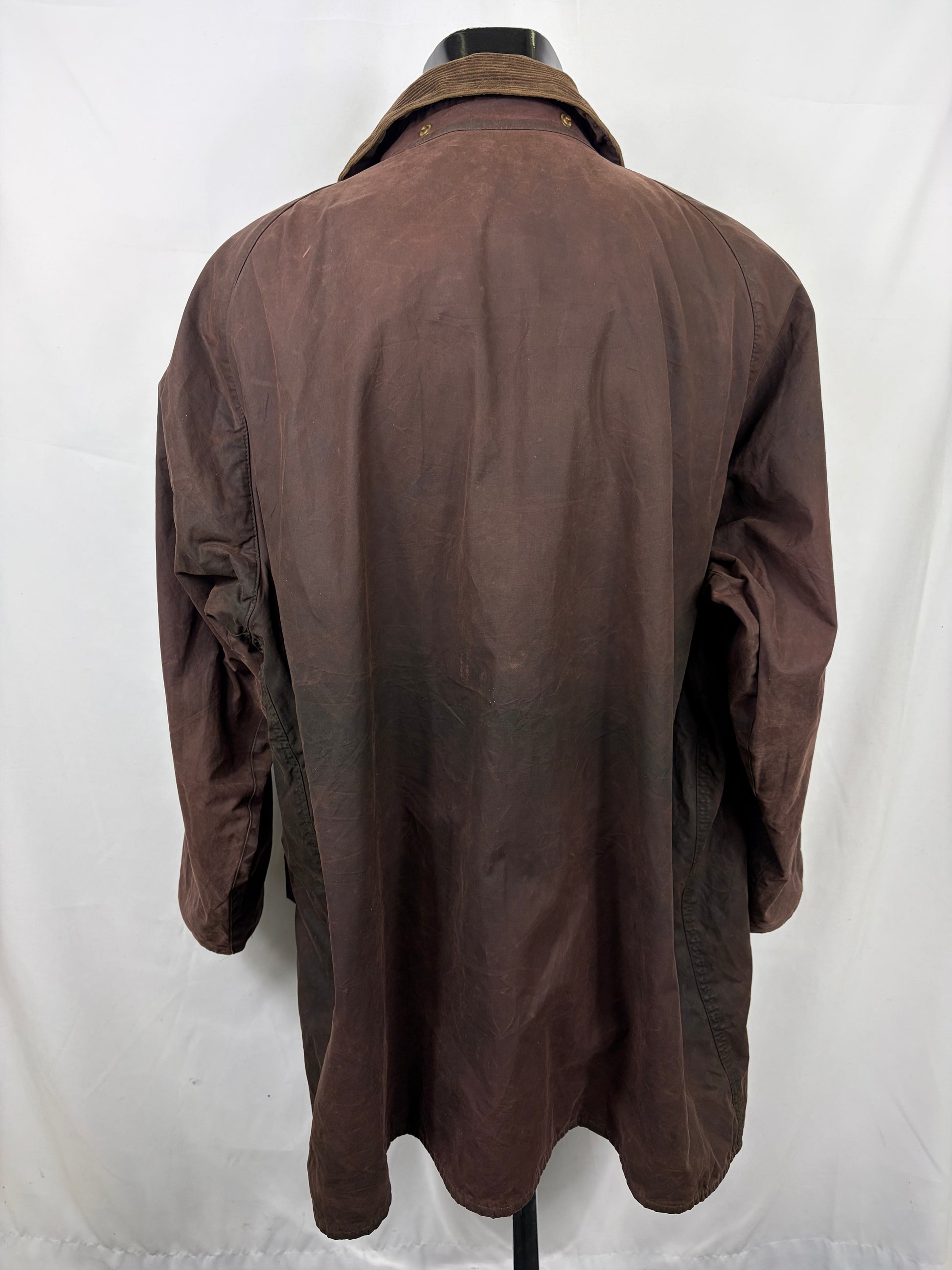 Barbour Gamefair Marrone cerato C50/127 cm Man Vintage Brown Wax Gamefair Jacket c50 XXL - Shop In London