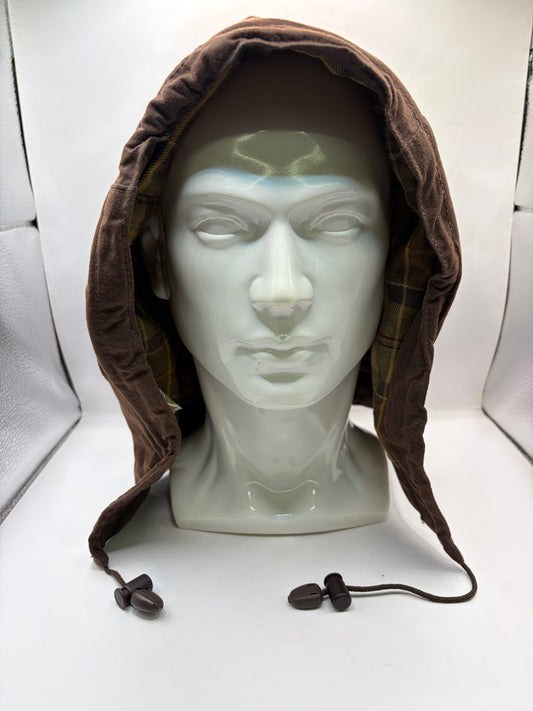 Cappuccio Barbour marrone recente A381  - Brown Waxed hood One size - Shop In London