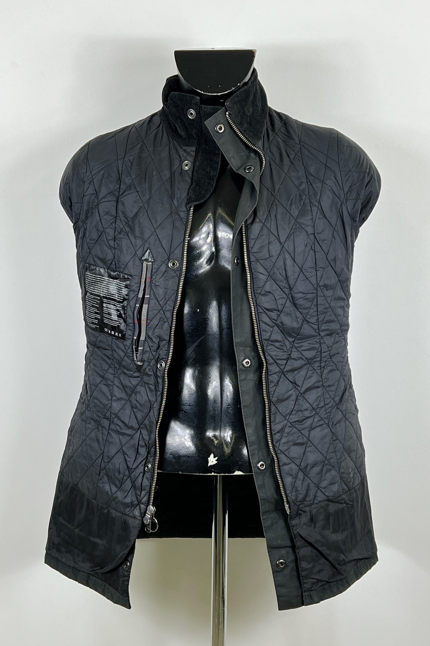 Giacca Barbour donna nera Rebel UK10 Small Black Lady Wax Rebel jacket Small tg.40