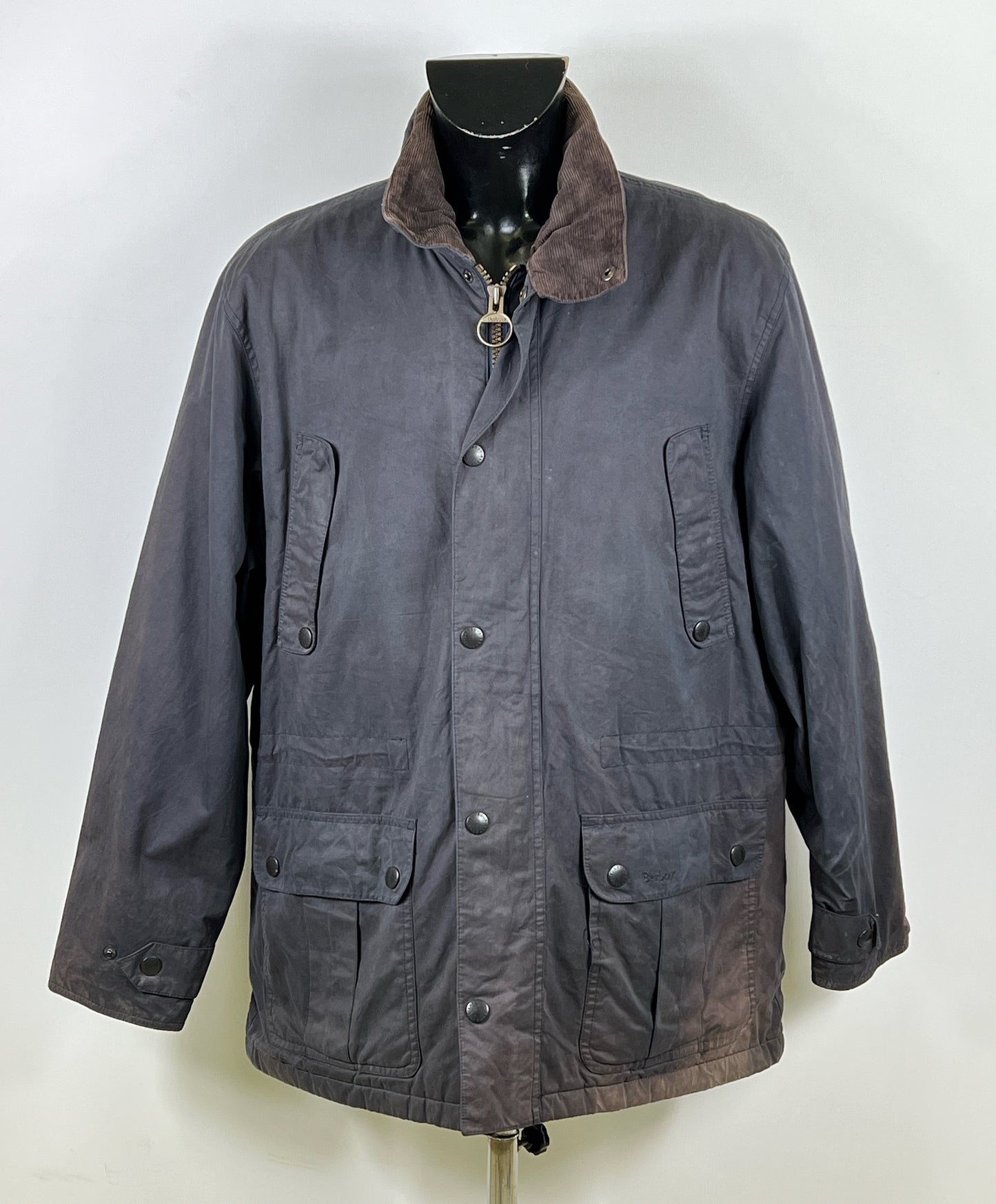 Giacca Barbour impermeabile Wetland Blu XL  Man Navy Waterproof cotton jacket size XL