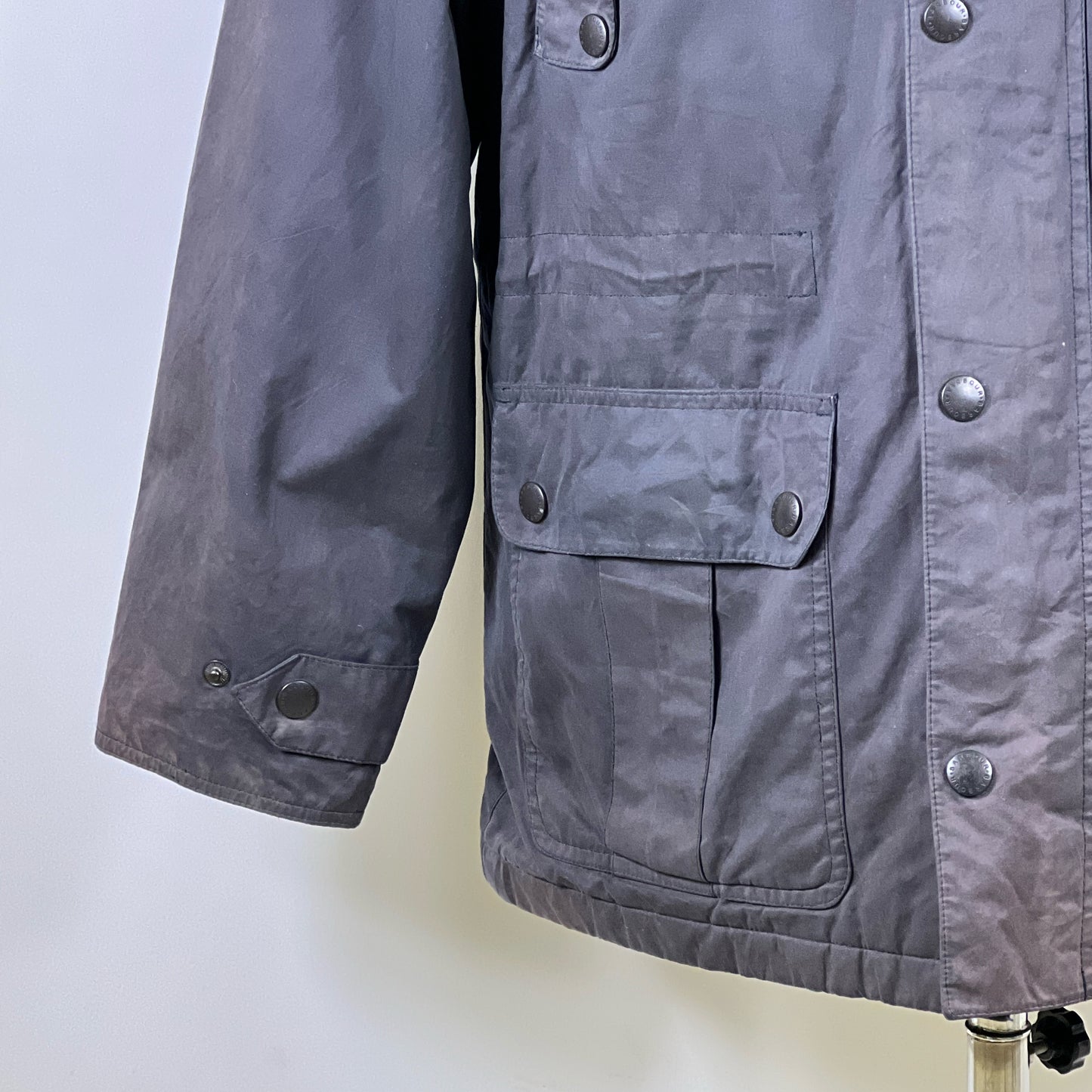 Giacca Barbour impermeabile Wetland Blu XL  Man Navy Waterproof cotton jacket size XL