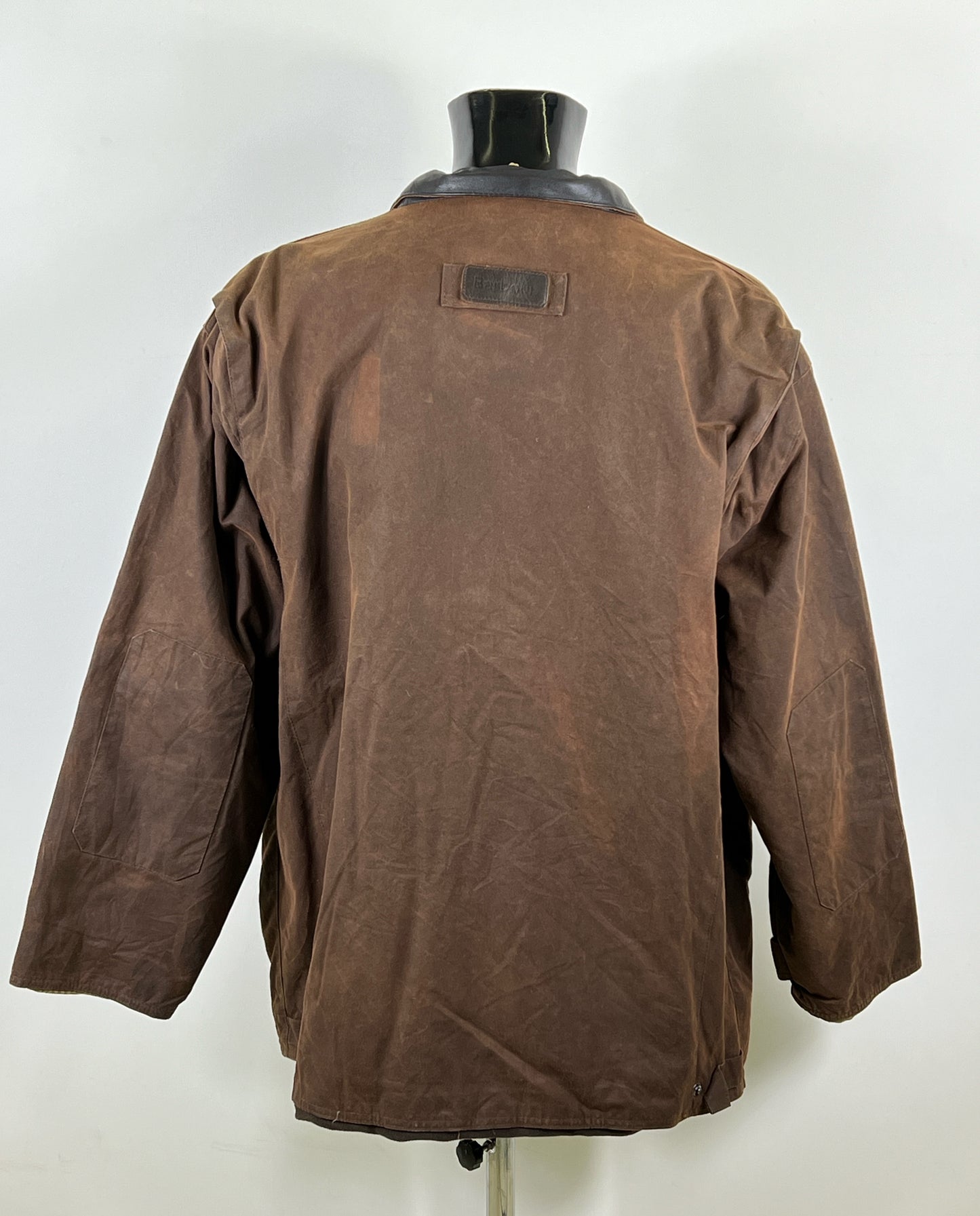 Barbour Giacca Uomo Bushman Marrone XLarge- Man Wax Brown Jacket Size XLarge