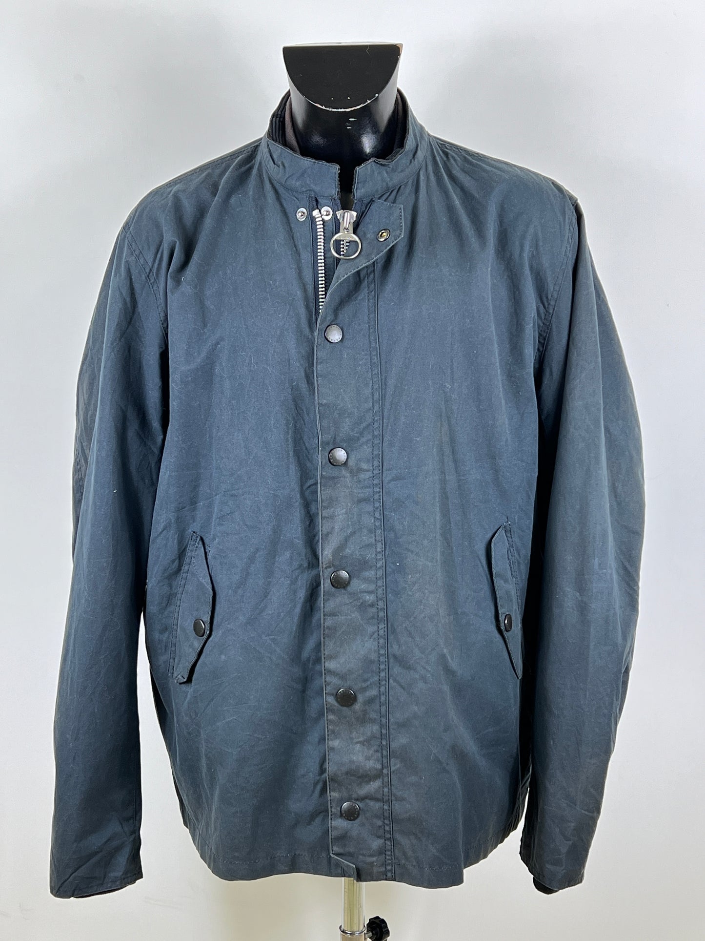 Giacca Barbour Heritage blu uomo cerata  XXLarge Man Navy Ash wax Heritage jacket Xxl