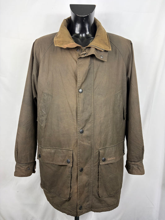 Giacca Barbour Duracotton non cerato verde oliva XL - Man Olive Duracotton jacket size XLarge - Shop In London