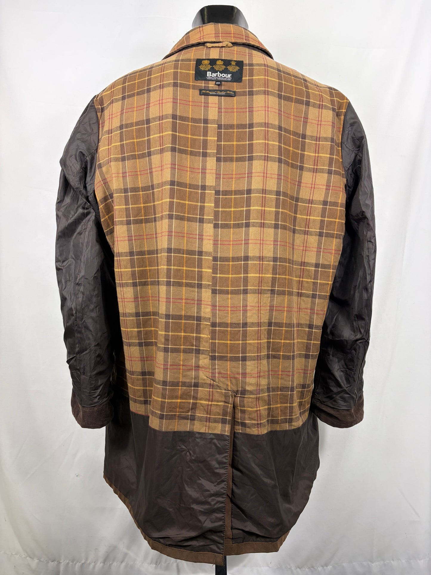 Cappotto Barbour uomo Merton mac marrone XXL - Man Merton brown wax trench coat size XXLarge