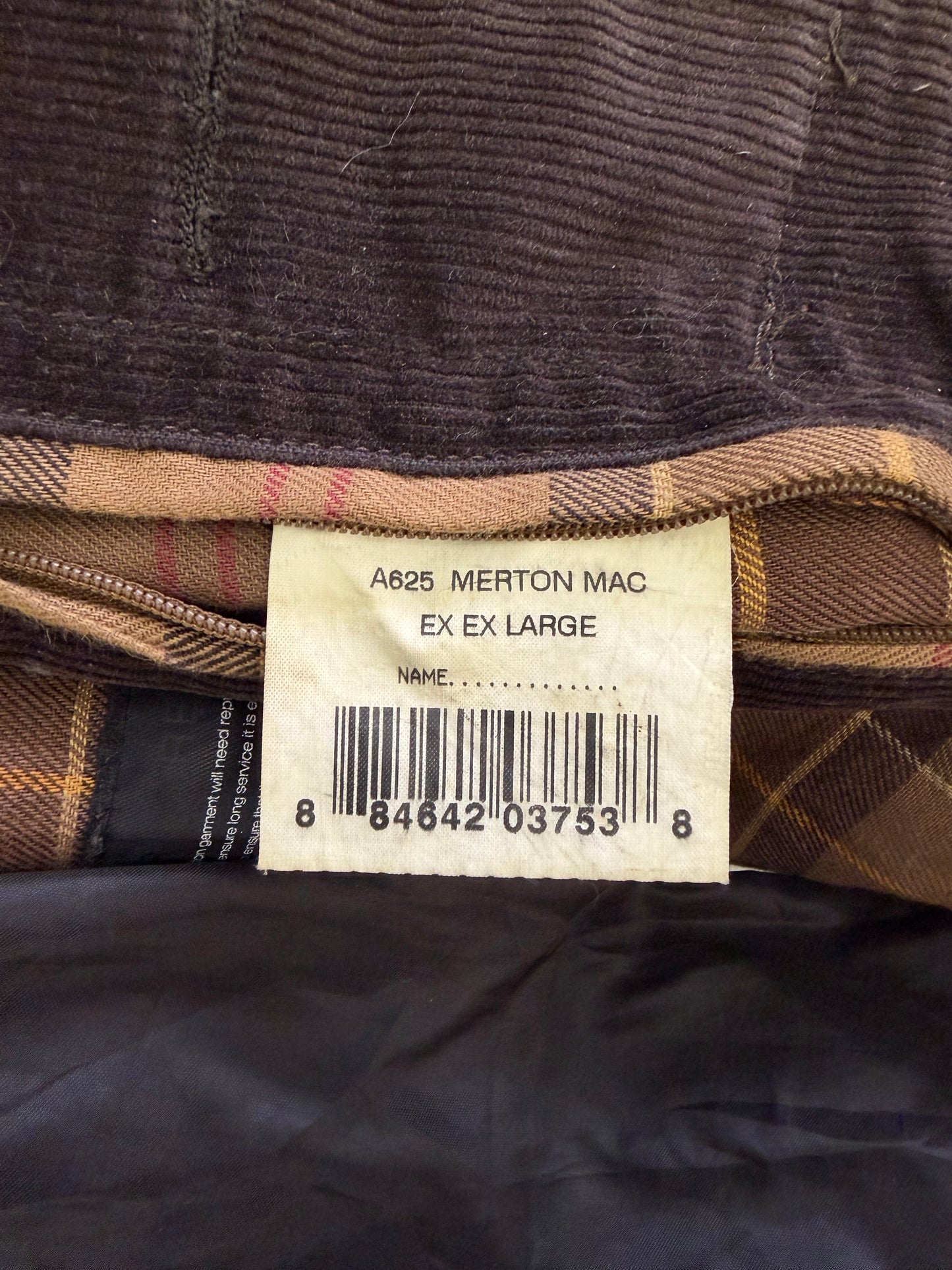 Cappotto Barbour uomo Merton mac marrone XXL - Man Merton brown wax trench coat size XXLarge