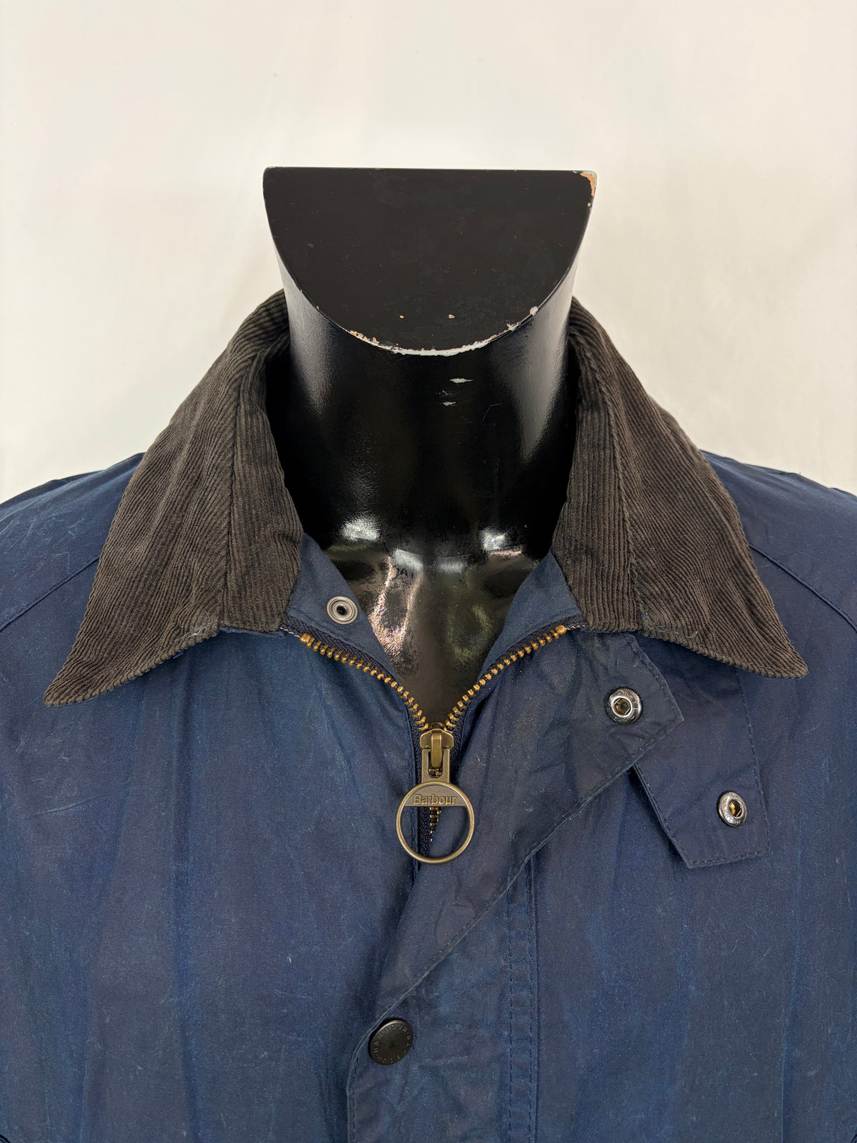 Giacca Barbour Blu Ashby Uomo Medium- Lightweight Wax Indigo Man Ashby Jacket Size Medium