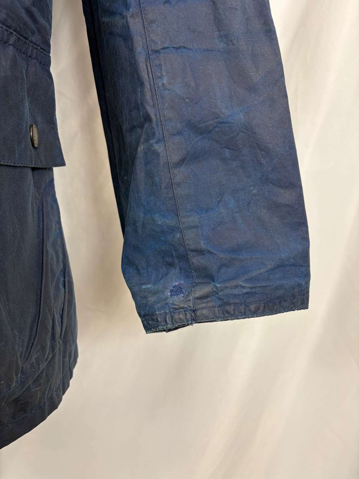 Giacca Barbour Blu Ashby Uomo Medium- Lightweight Wax Indigo Man Ashby Jacket Size Medium