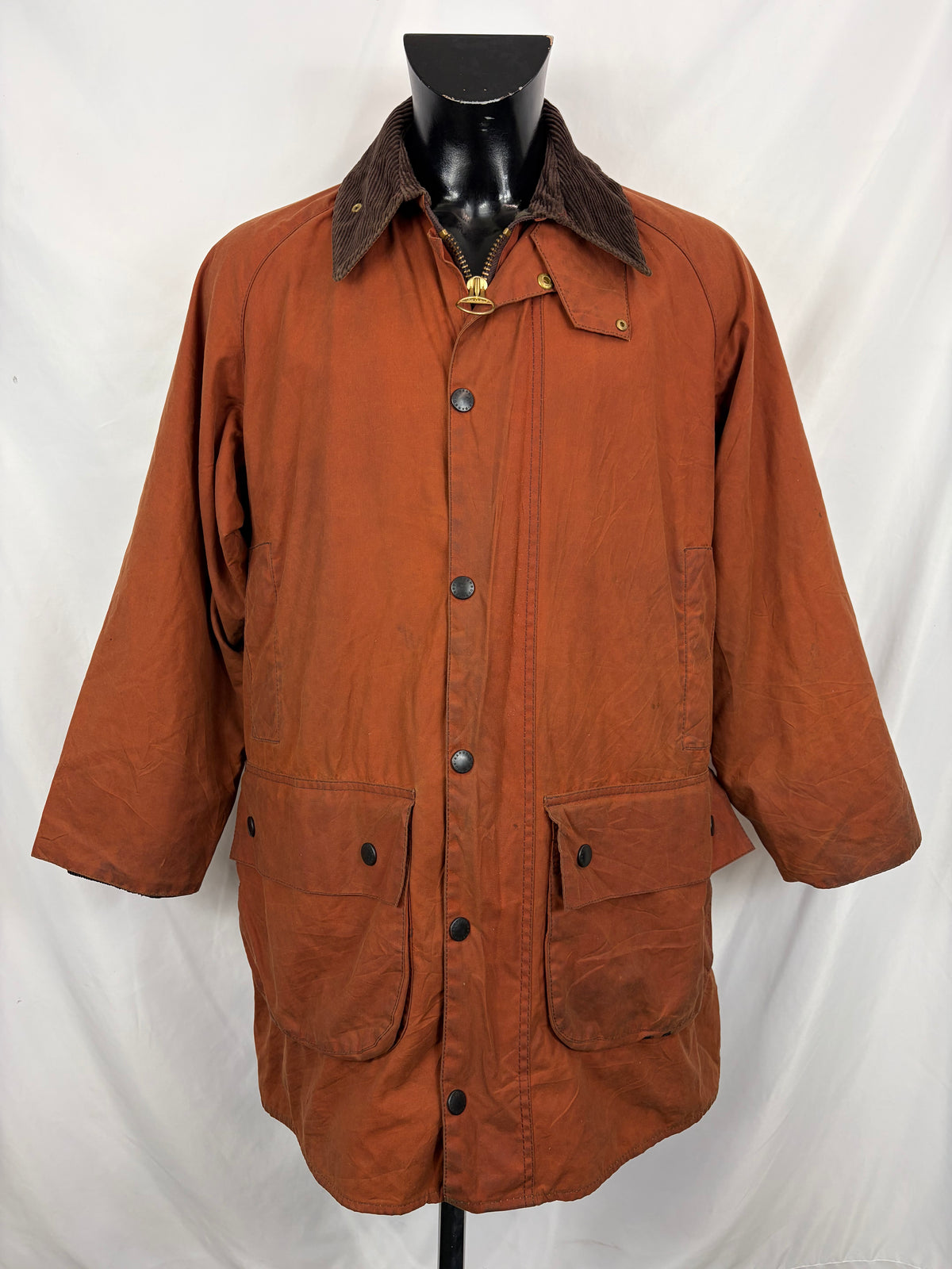 Giacca Barbour Gamefair Ruggine Vintage Cerata C40/102 cm Medium - Rust wax Gamefair jacket size Medium
