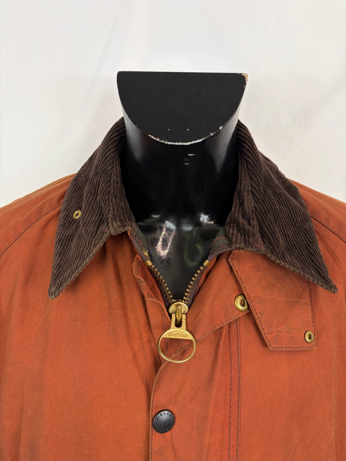 Giacca Barbour Gamefair Ruggine Vintage Cerata C40/102 cm Medium - Rust wax Gamefair jacket size Medium