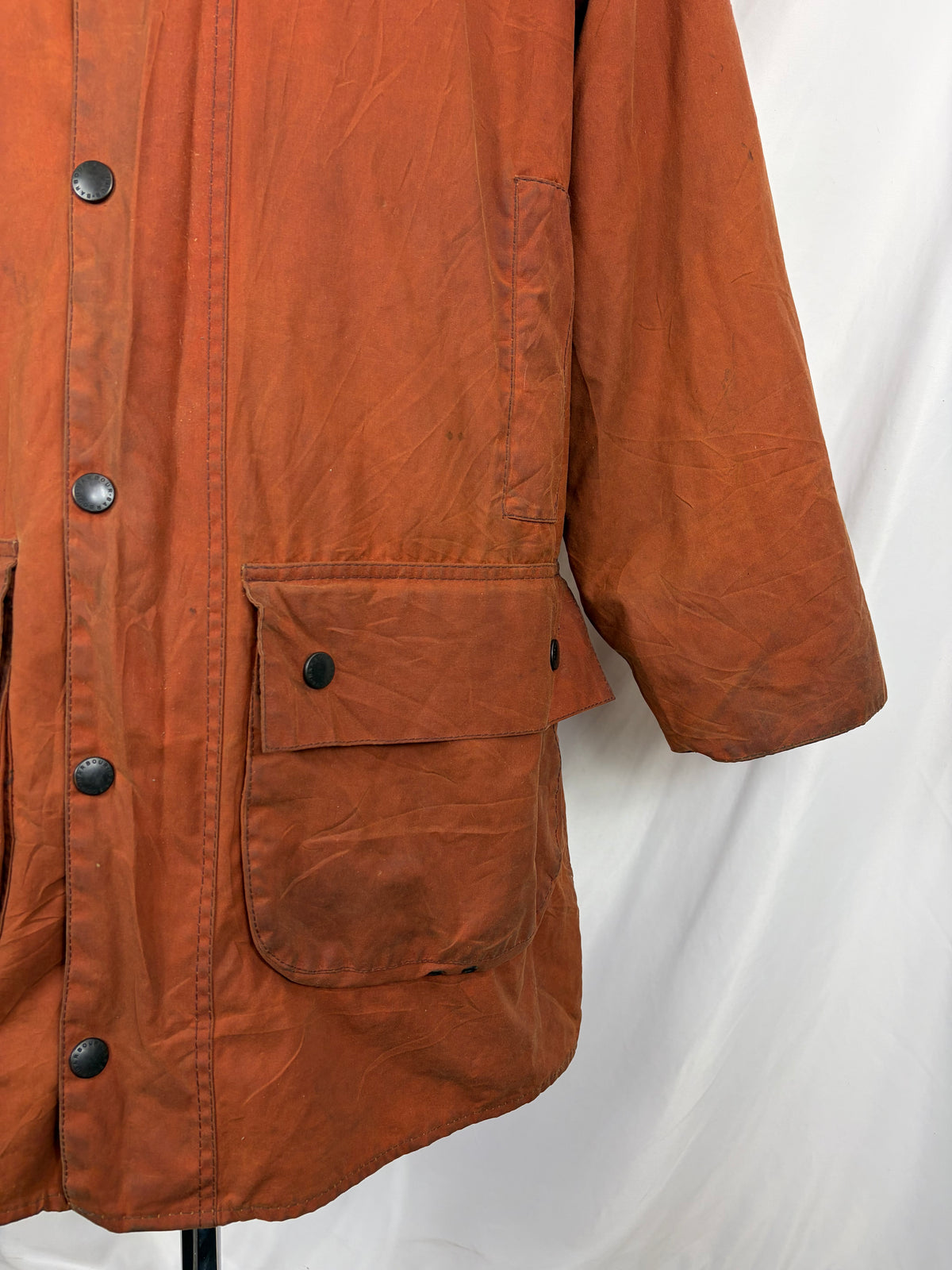 Giacca Barbour Gamefair Ruggine Vintage Cerata C40/102 cm Medium - Rust wax Gamefair jacket size Medium