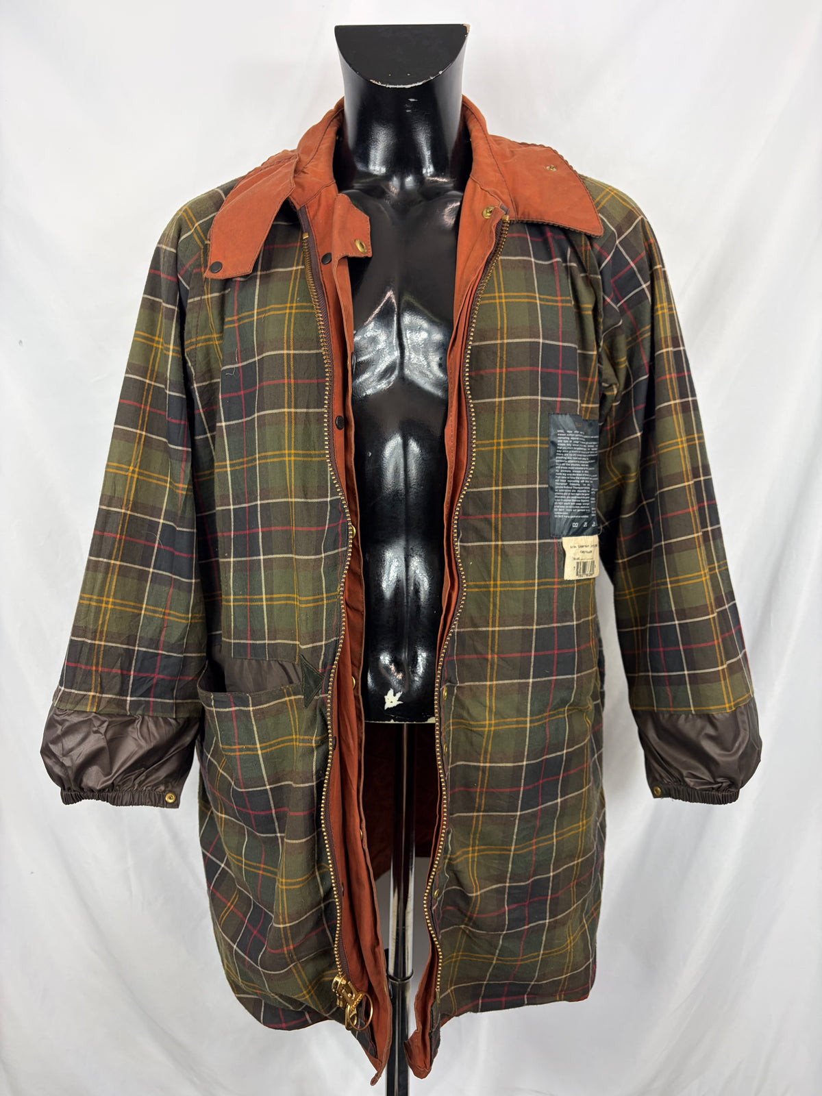 Giacca Barbour Gamefair Ruggine Vintage Cerata C40/102 cm Medium - Rust wax Gamefair jacket size Medium