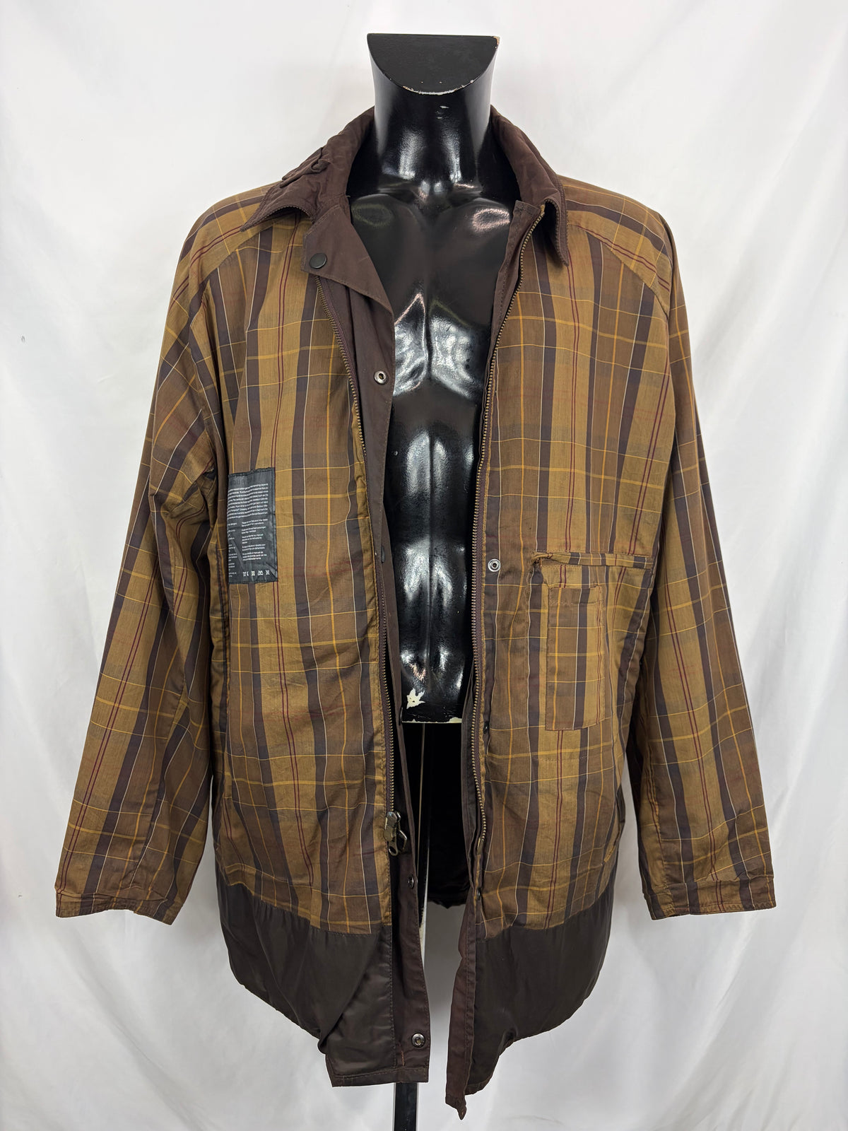 Barbour Giacca Uomo Flyweight Marrone XLarge- Man Wax Brown Flyweight Jacket size Xlarge