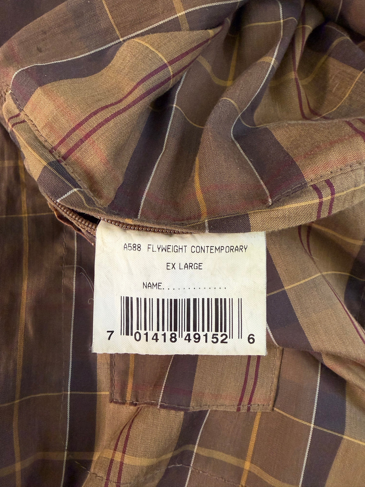 Barbour Giacca Uomo Flyweight Marrone XLarge- Man Wax Brown Flyweight Jacket size Xlarge