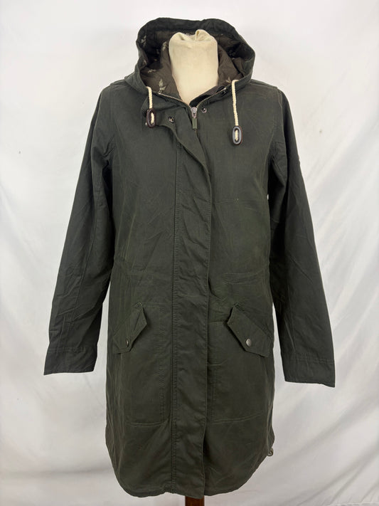 Giacca Barbour donna verde UK8 Xsmall Green Lady Beachley Coat size uk8 - Shop In London