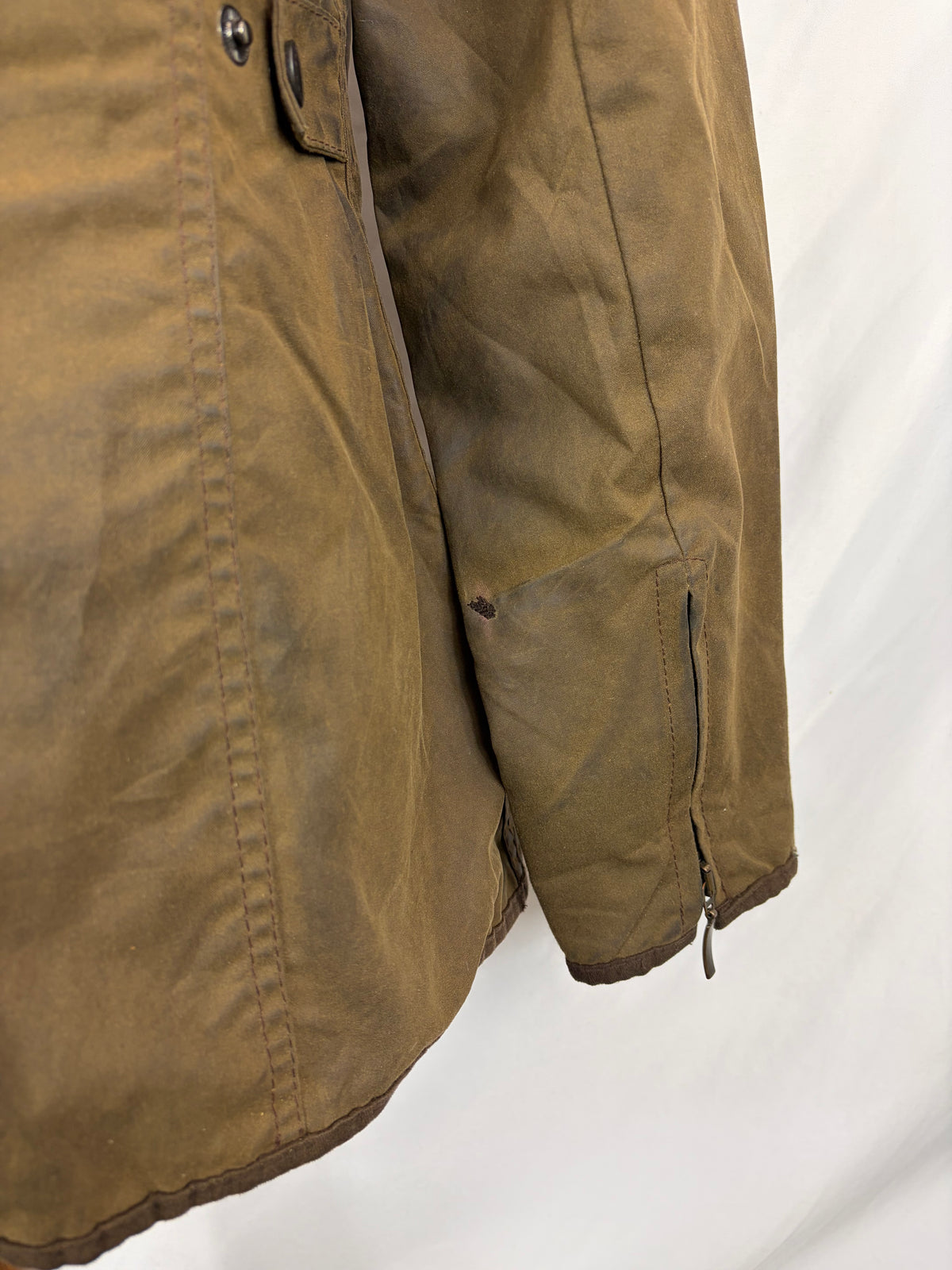 Giacca Barbour corta donna Utility Oliva UK12 Olive short Lady Utility jacket Medium tg.42